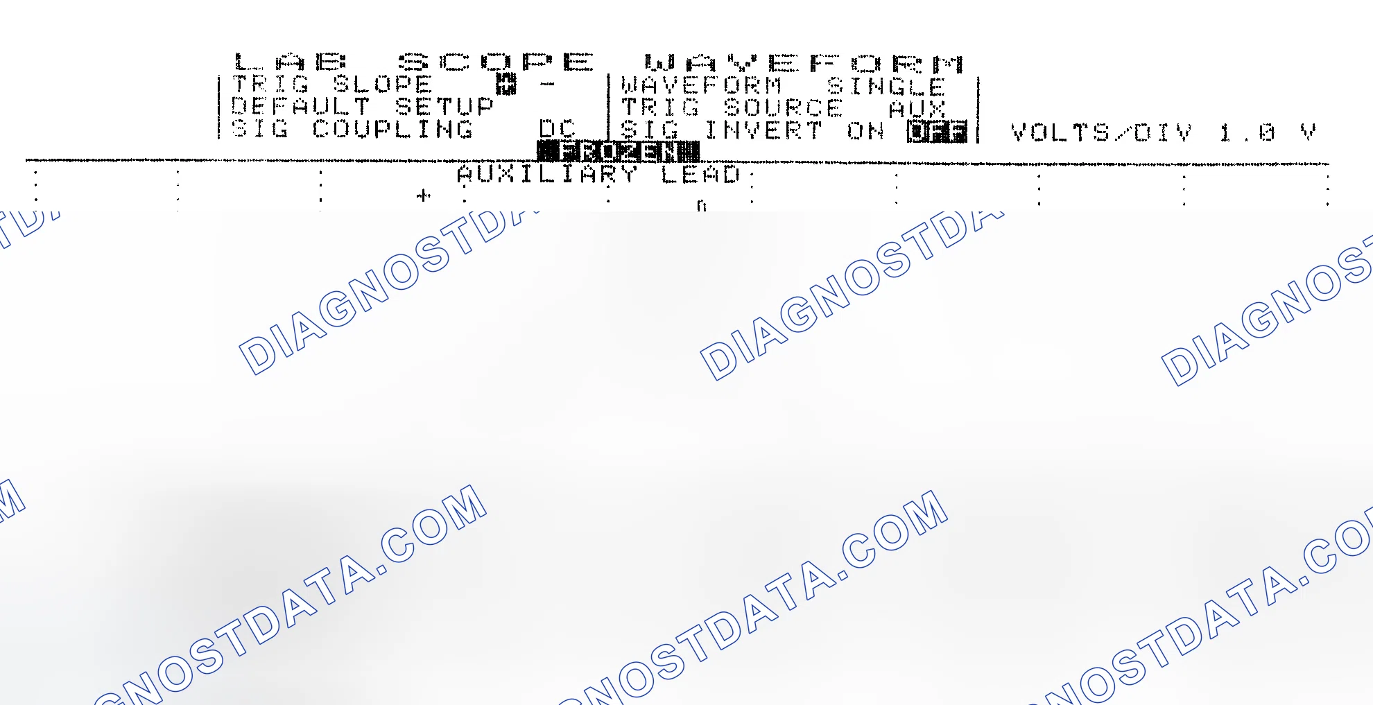 Scheme 19: Single Injector w/Excessive Current Flow - Current Pattern