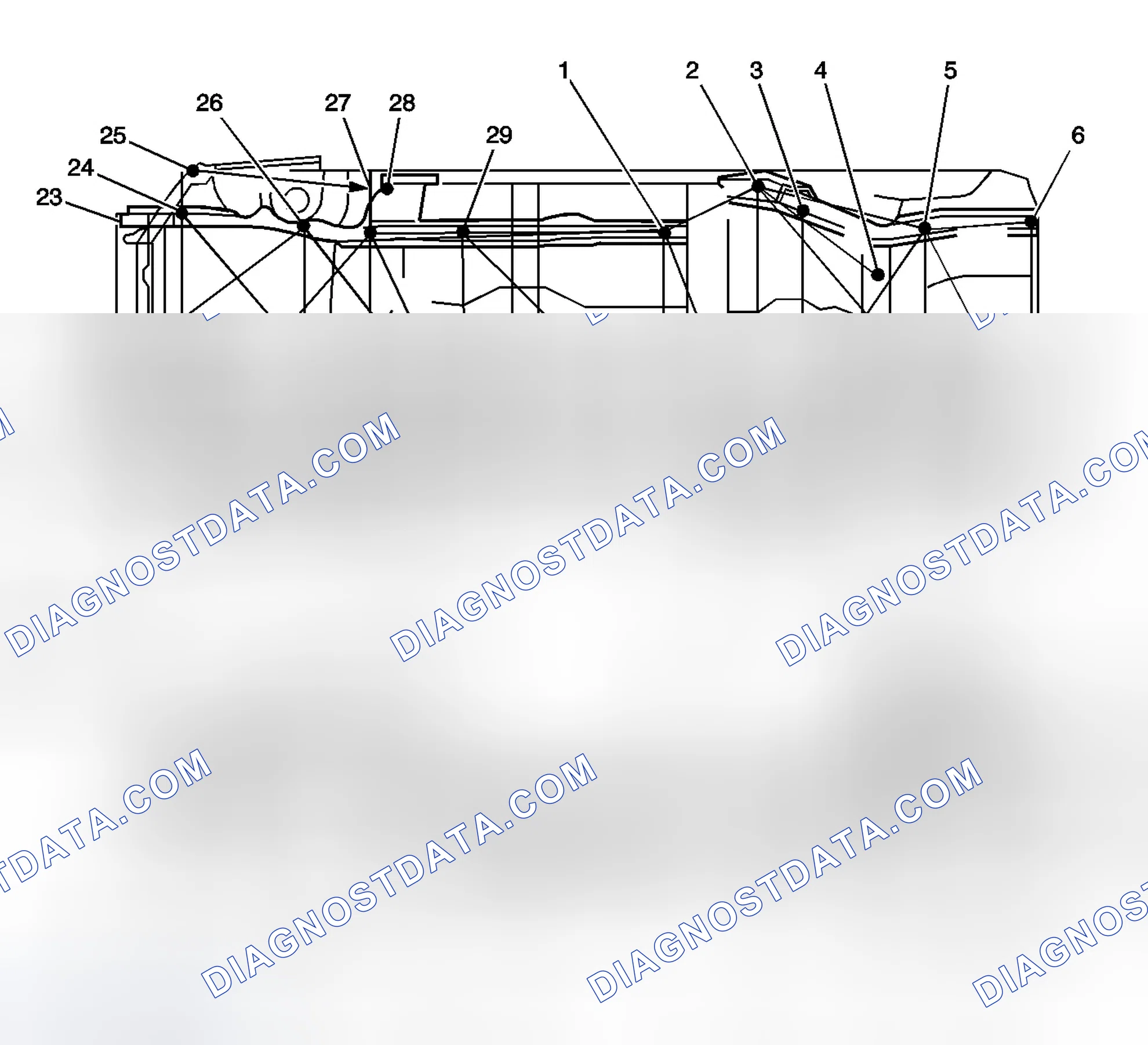 Scheme 1: Underbody Dimensions 2-Wheel Drive