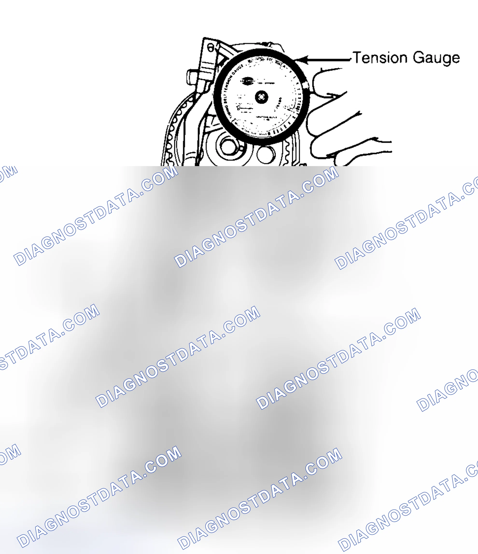 Scheme 3: Adjusting Typical Timing Belt Tension