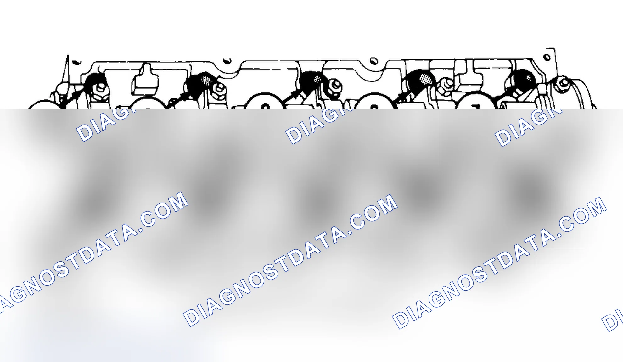 Scheme 3: Typical Cylinder Head Tightening or Loosening Sequence