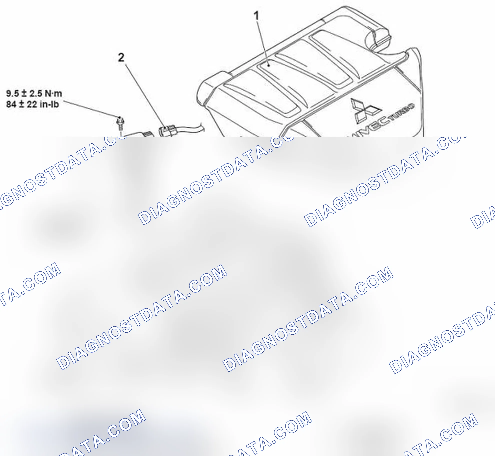 Scheme 11: REMOVAL AND INSTALLATION < 2.0L ENGINE TURBO >
