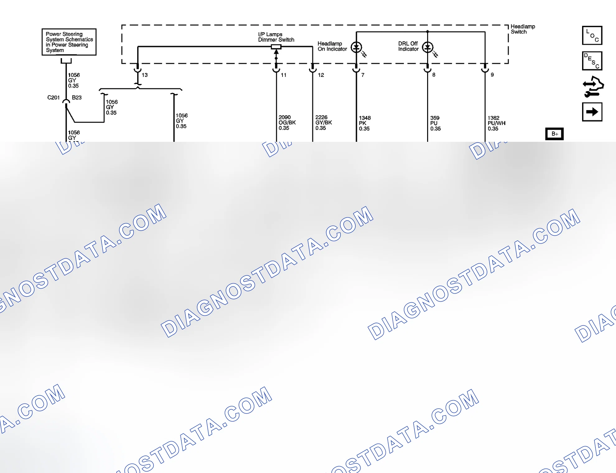 Scheme 27: Interior Lights Dimming Schematics