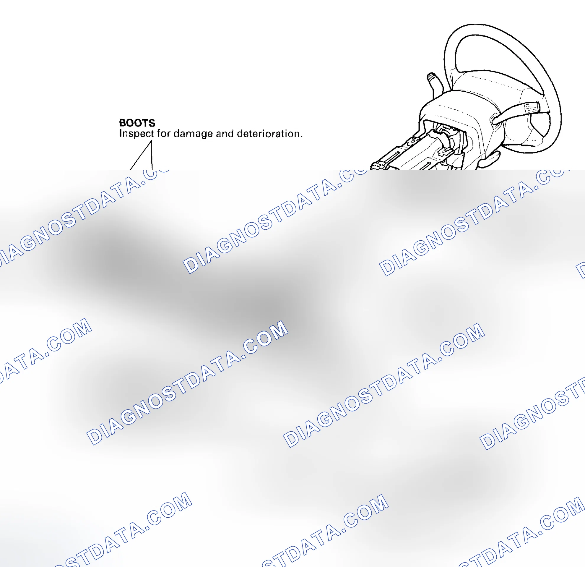 Scheme 145: Steering Linkage and Gearbox Inspection