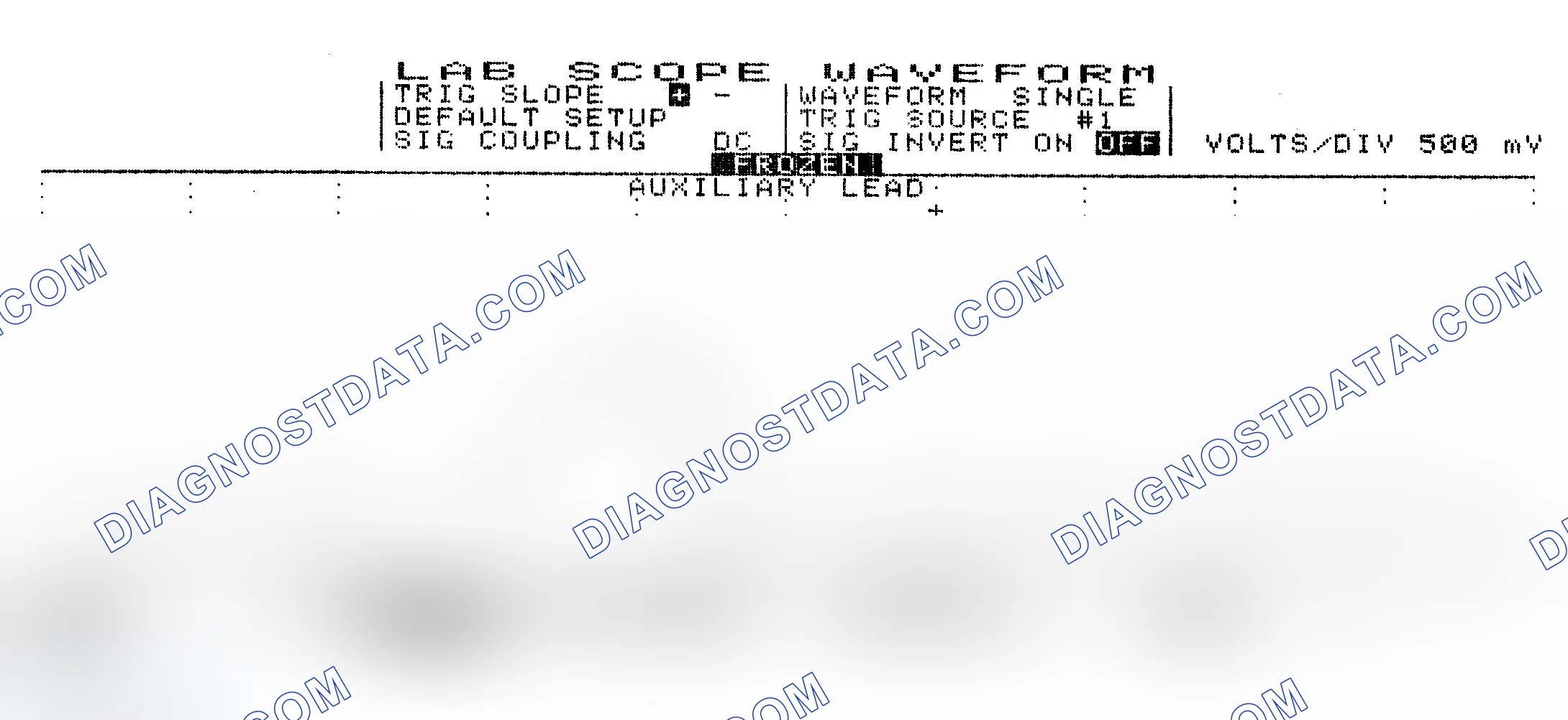 Scheme 10: Single Injector w/Excessive Current Flow - Current Pattern