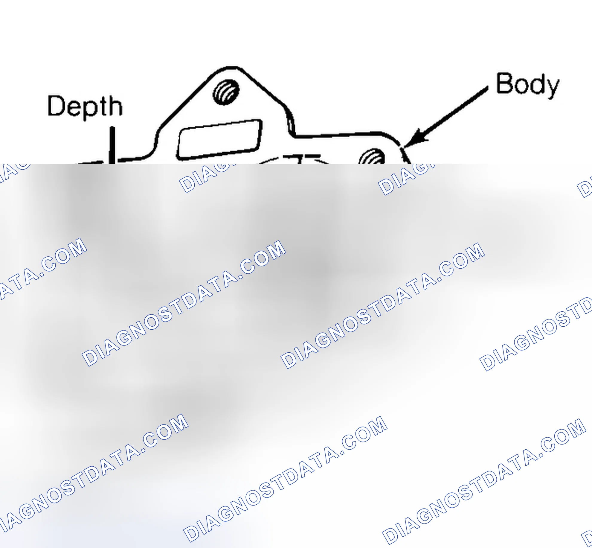 Scheme 35: Measuring Oil Pump Gear Cavity