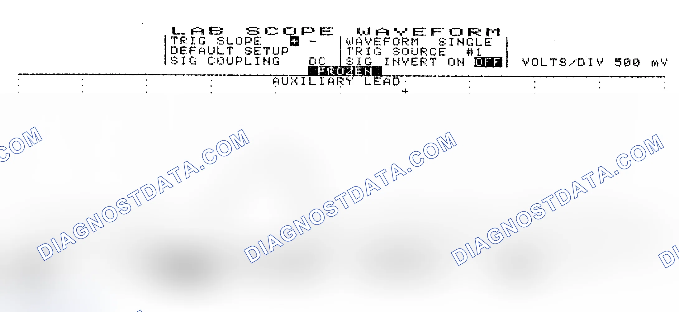 Scheme 10: Single Injector w/Excessive Current Flow - Current Pattern