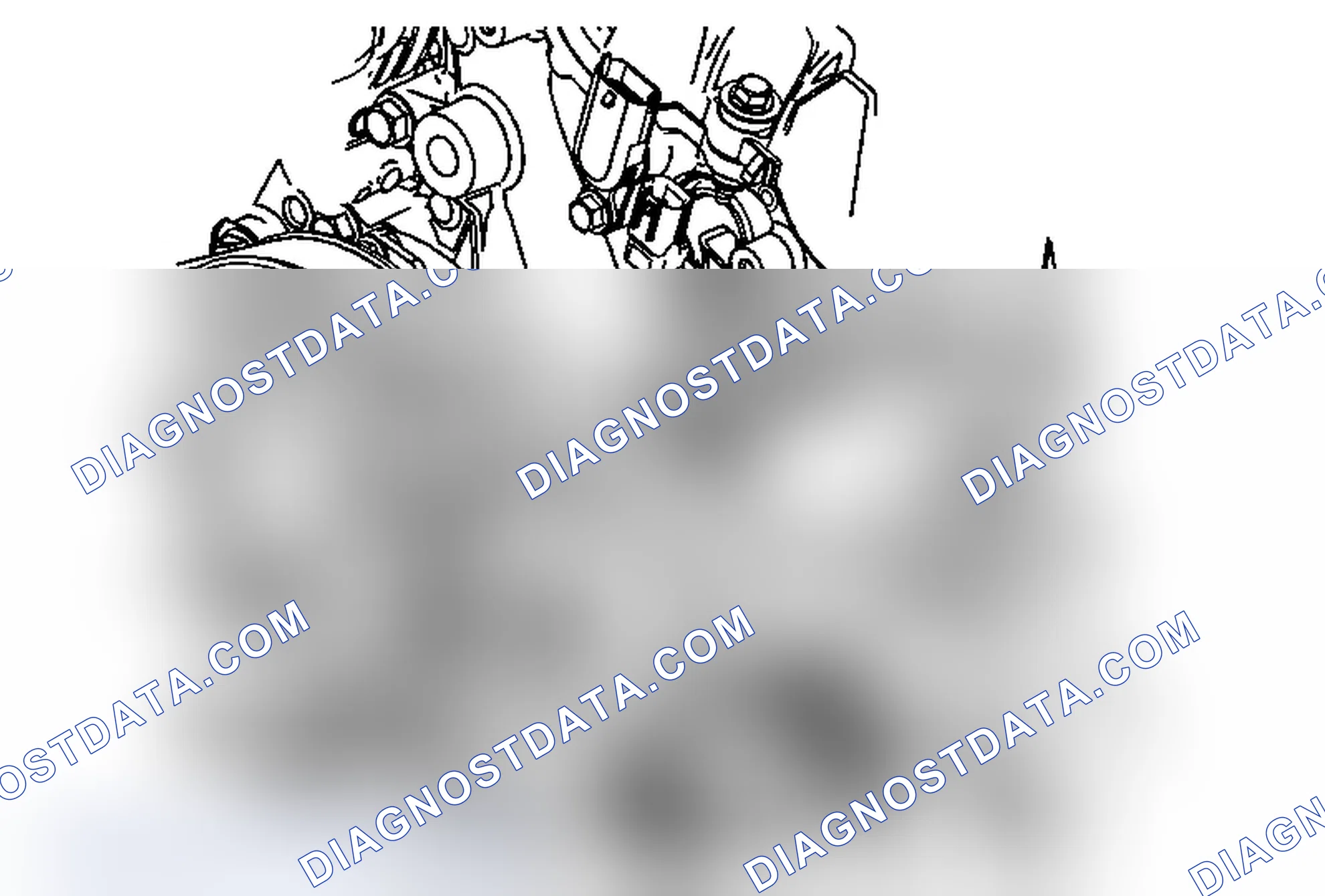 Scheme 35: Camshaft Position Sensor Replacement - Bank 2 (Left Side) Exhaust