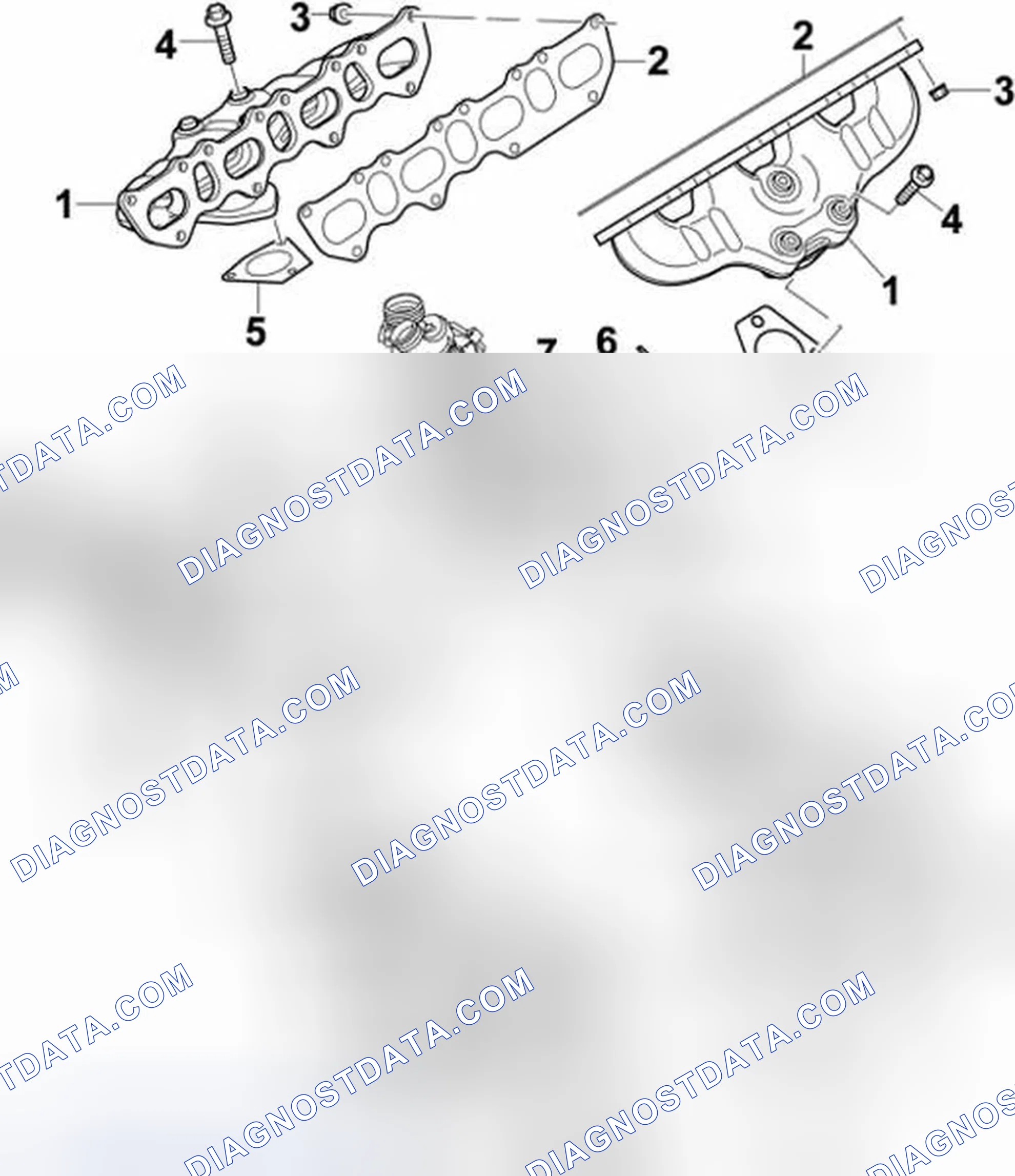 Scheme 126: Removing oxygen sensors in front of catalytic converter - Cayenne Turbo (M48/50)