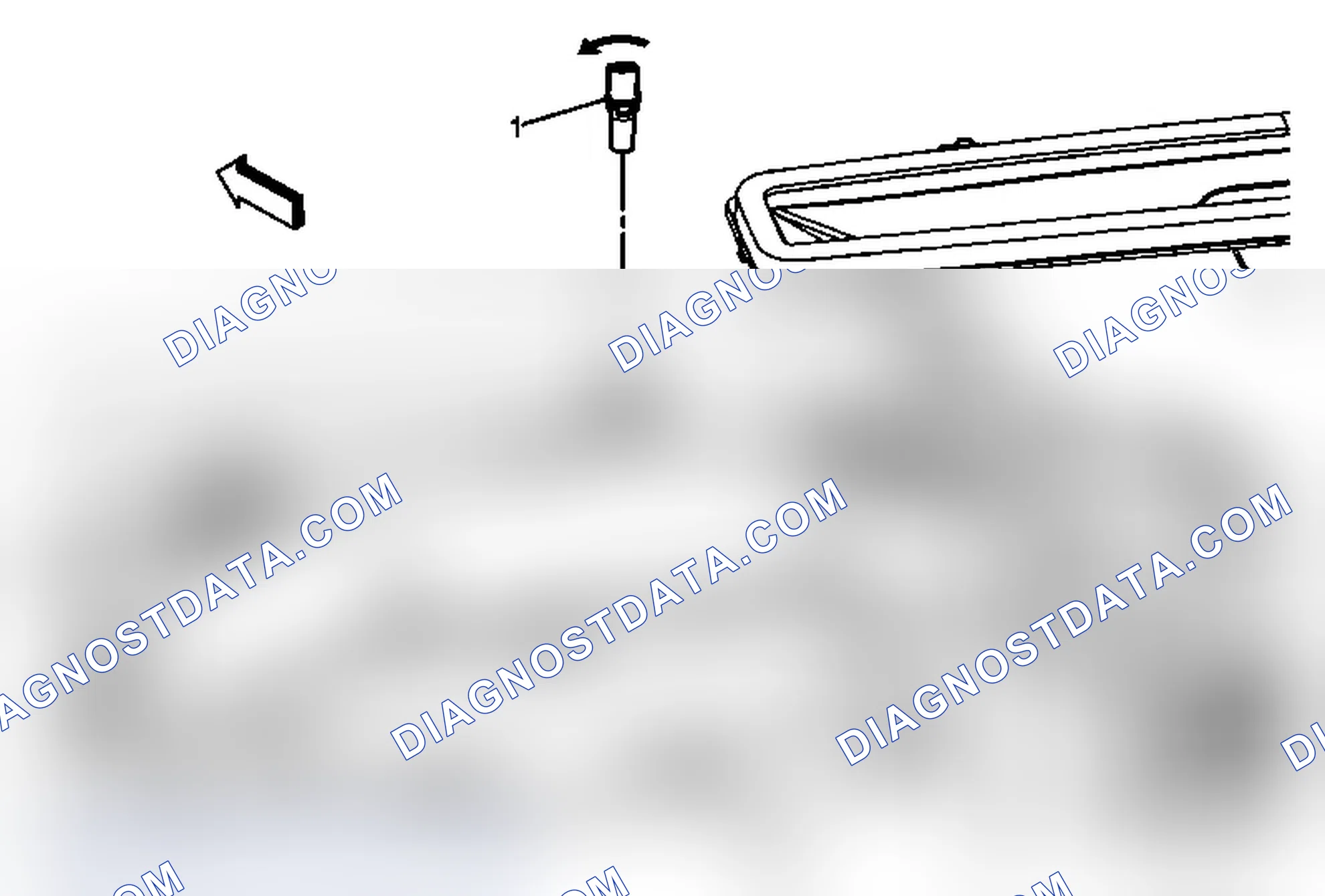 Scheme 82: Duct Air Temperature Sensor Replacement - Upper Left Side