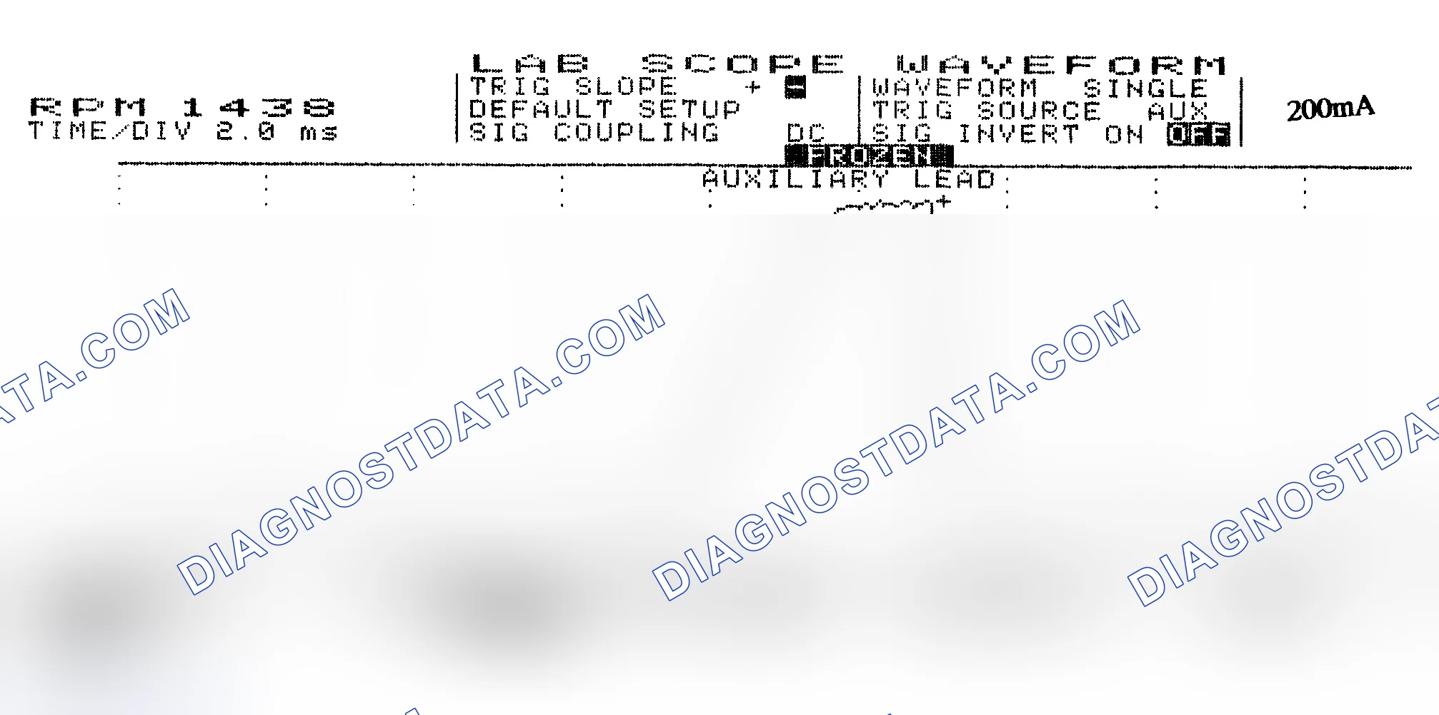 Scheme 15: Single Injector w/Normal Current Flow - Current Pattern
