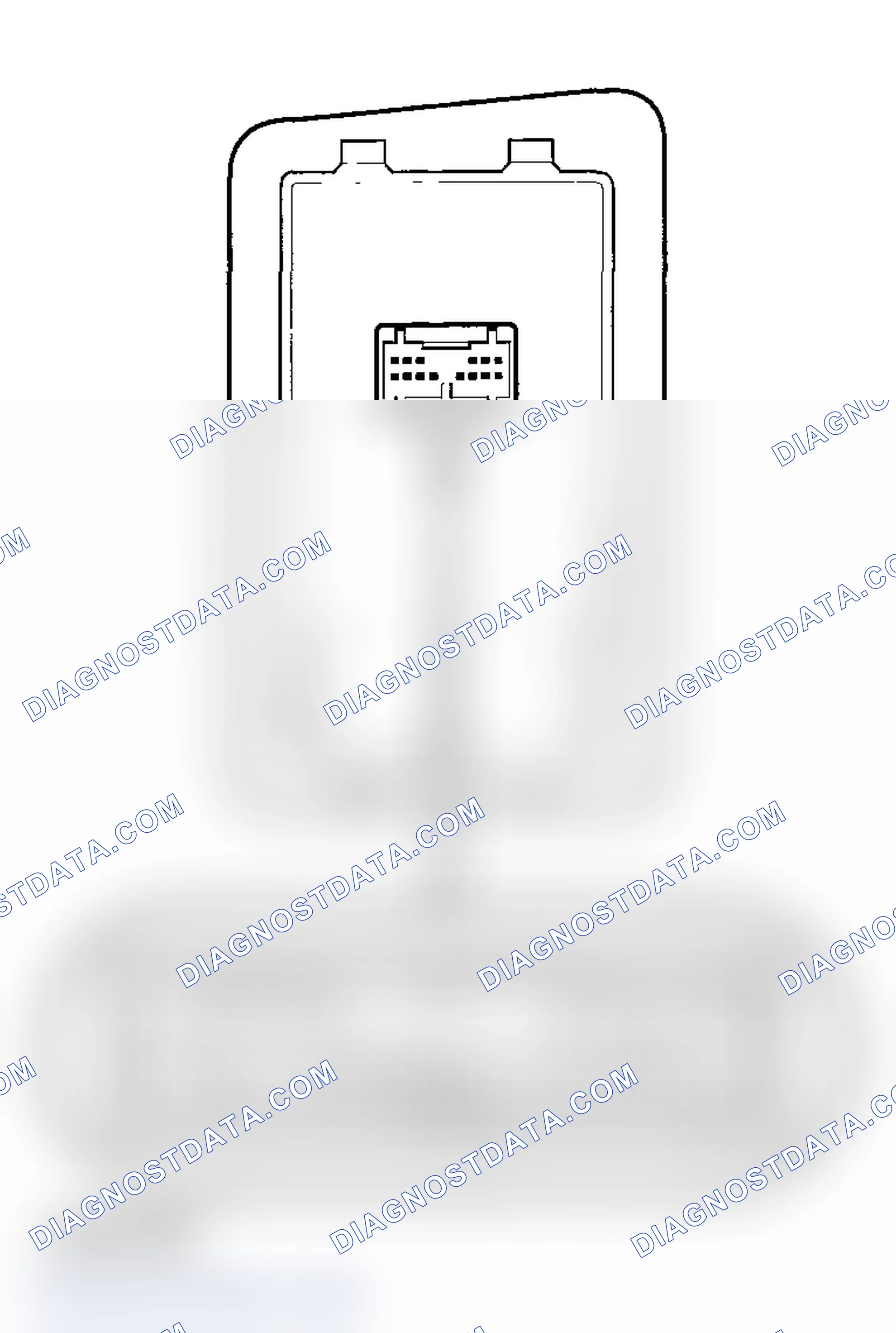 Scheme 106: Auxiliary Jack Assembly Connector Inputs and Outputs