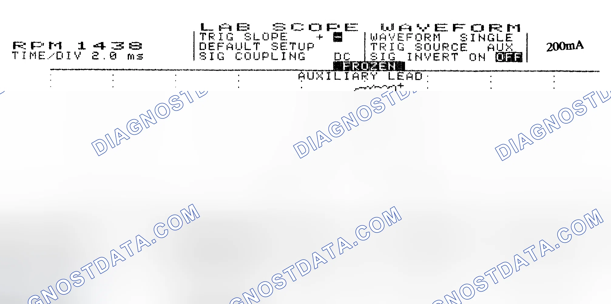 Scheme 15: Single Injector w/Normal Current Flow - Current Pattern