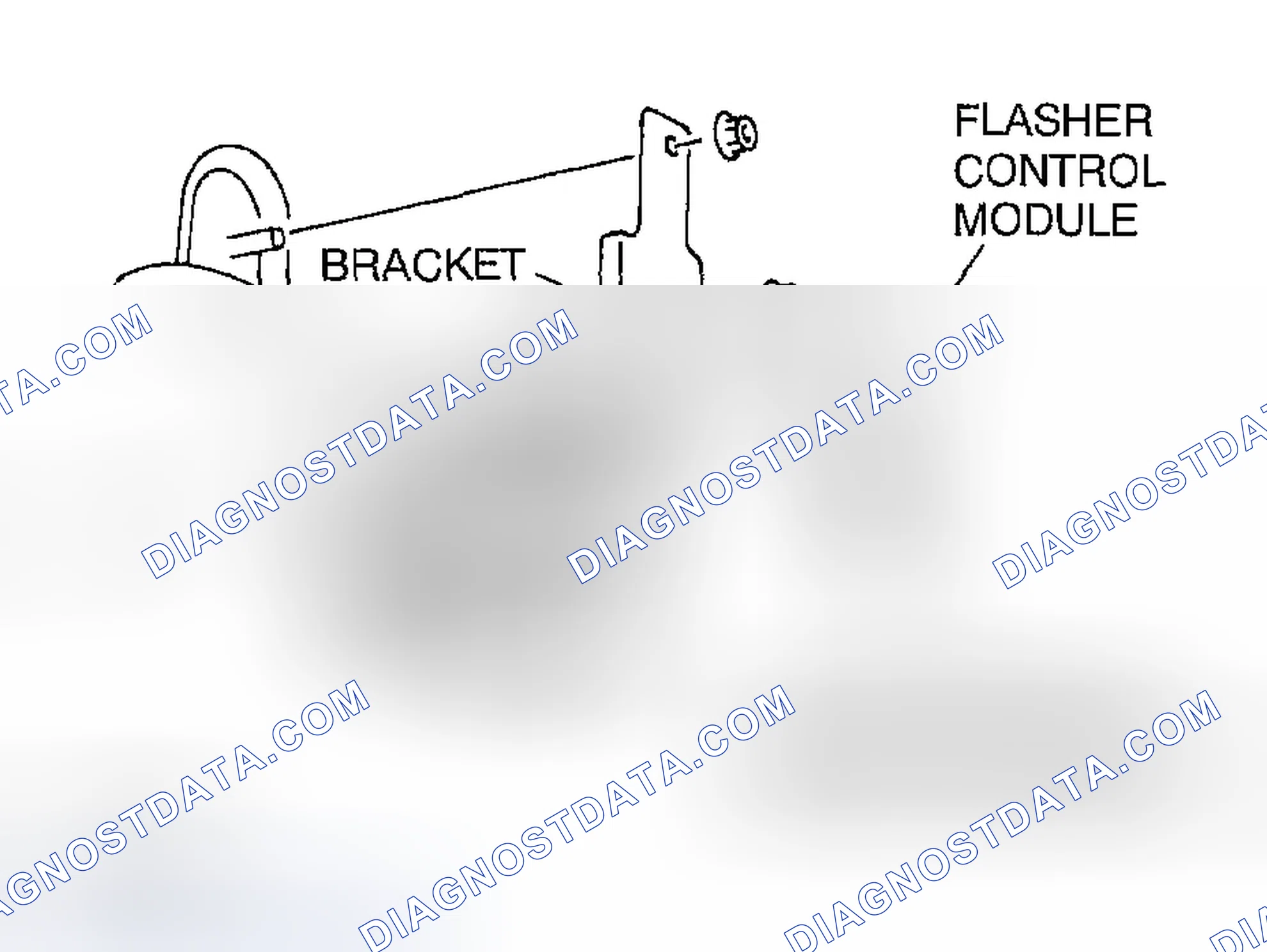 Scheme 38: FLASHER CONTROL MODULE REMOVAL/INSTALLATION
