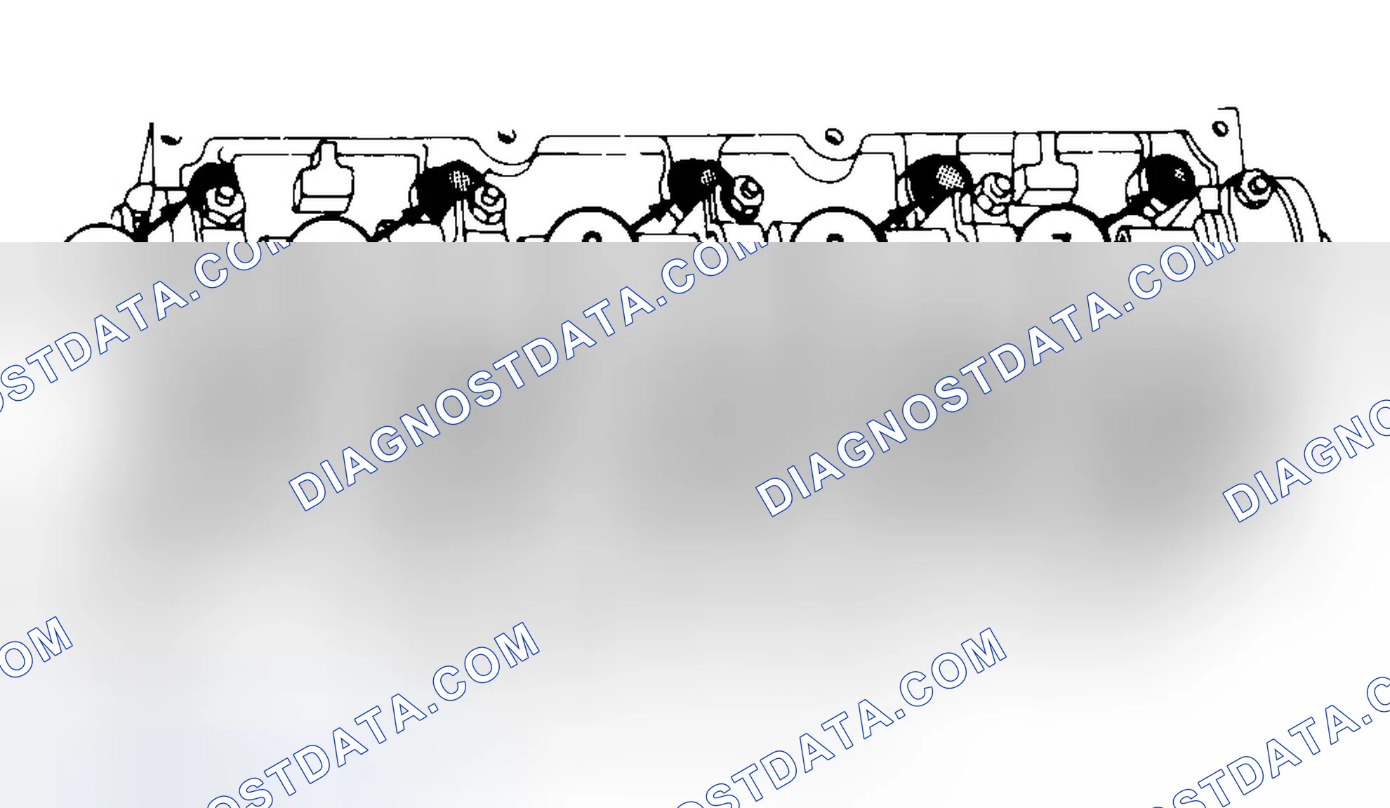 Scheme 7: Typical Cylinder Head Tightening or Loosening Sequence