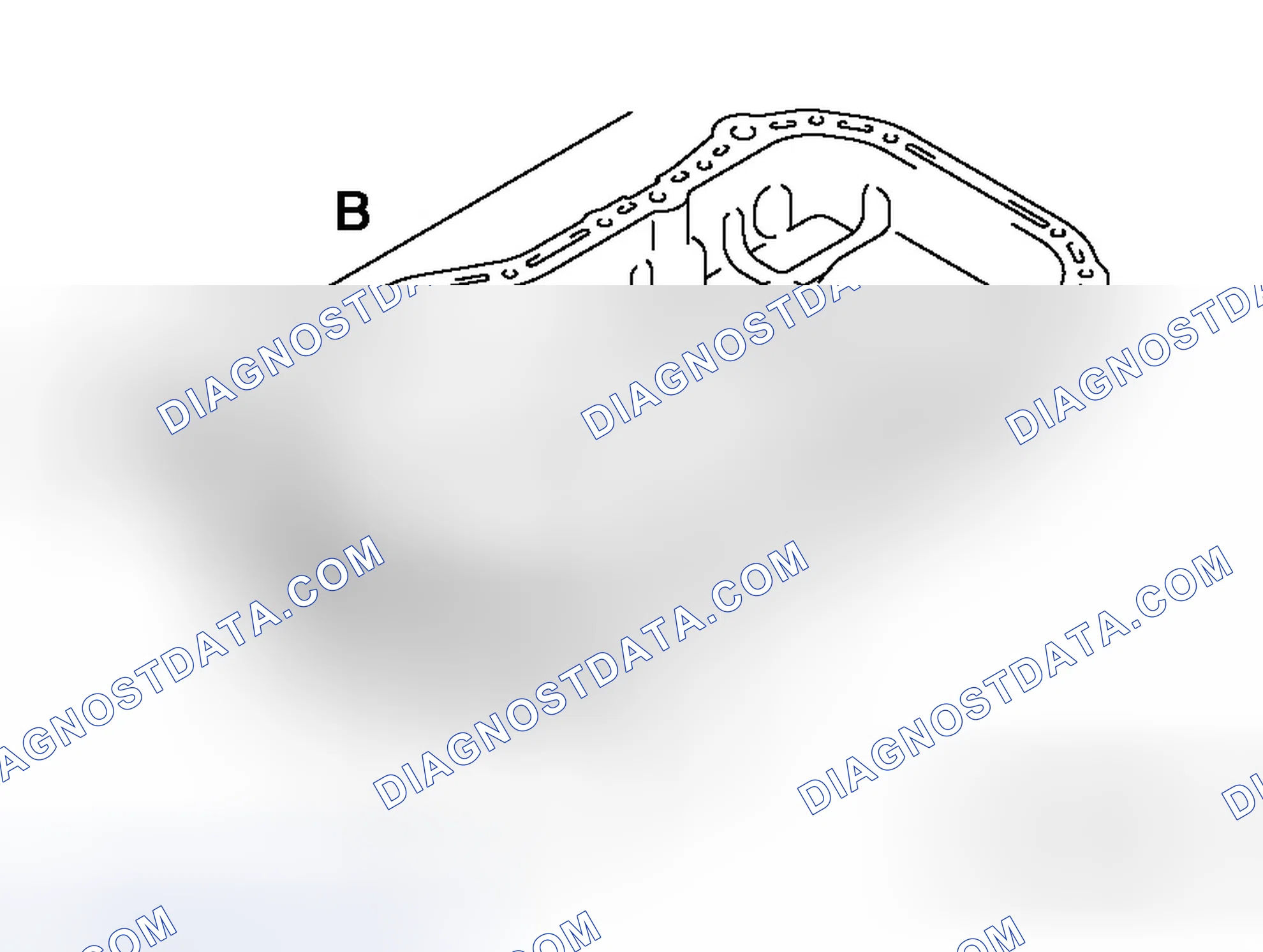 Scheme 43: << A >> ENGINE OIL PAN REMOVAL