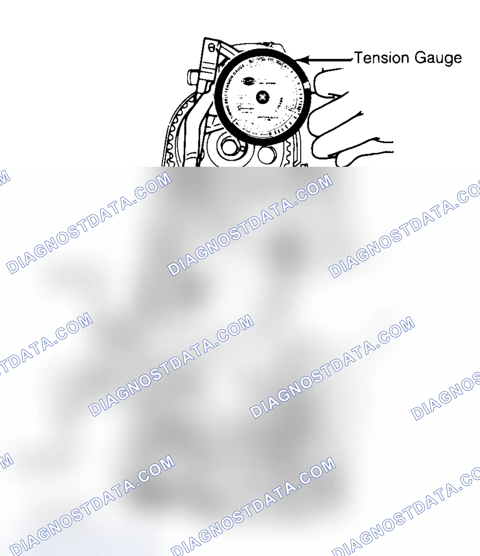 Scheme 3: Adjusting Typical Timing Belt Tension