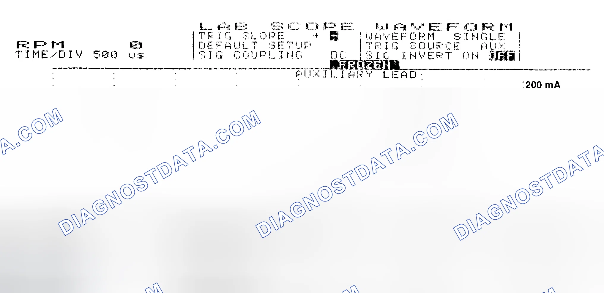 Scheme 17: Single Injector w/Normal Current Flow - Current Pattern