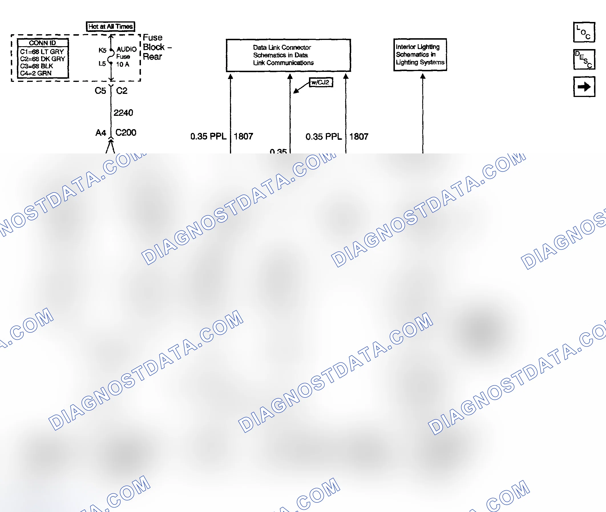 Scheme 49: RADIO/AUDIO SYSTEM SCHEMATICS