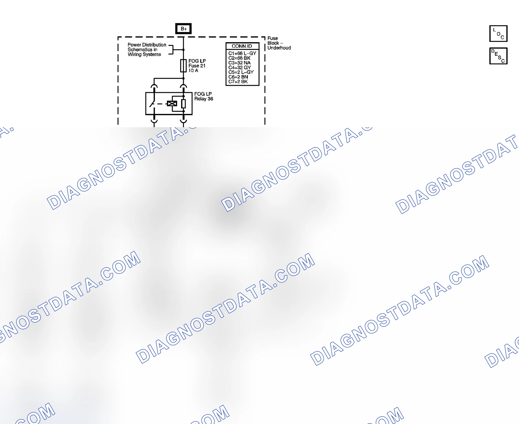 Scheme 4: Fog Lights Schematics