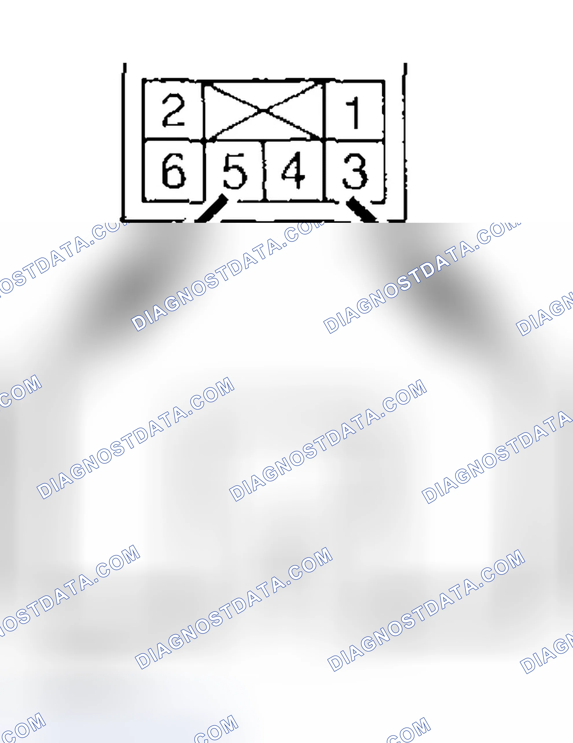 Scheme 74: Checking Continuity Between Front Fog Light Switch Terminals