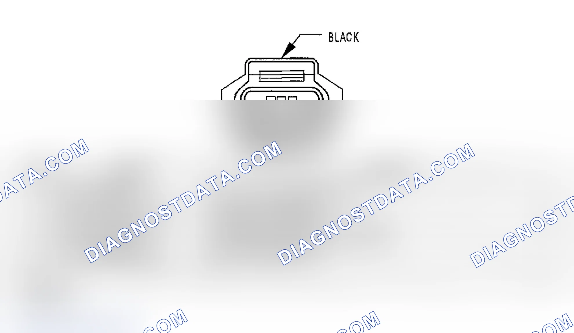 Scheme 317: COIL ON PLUG CONNECTOR END VIEW