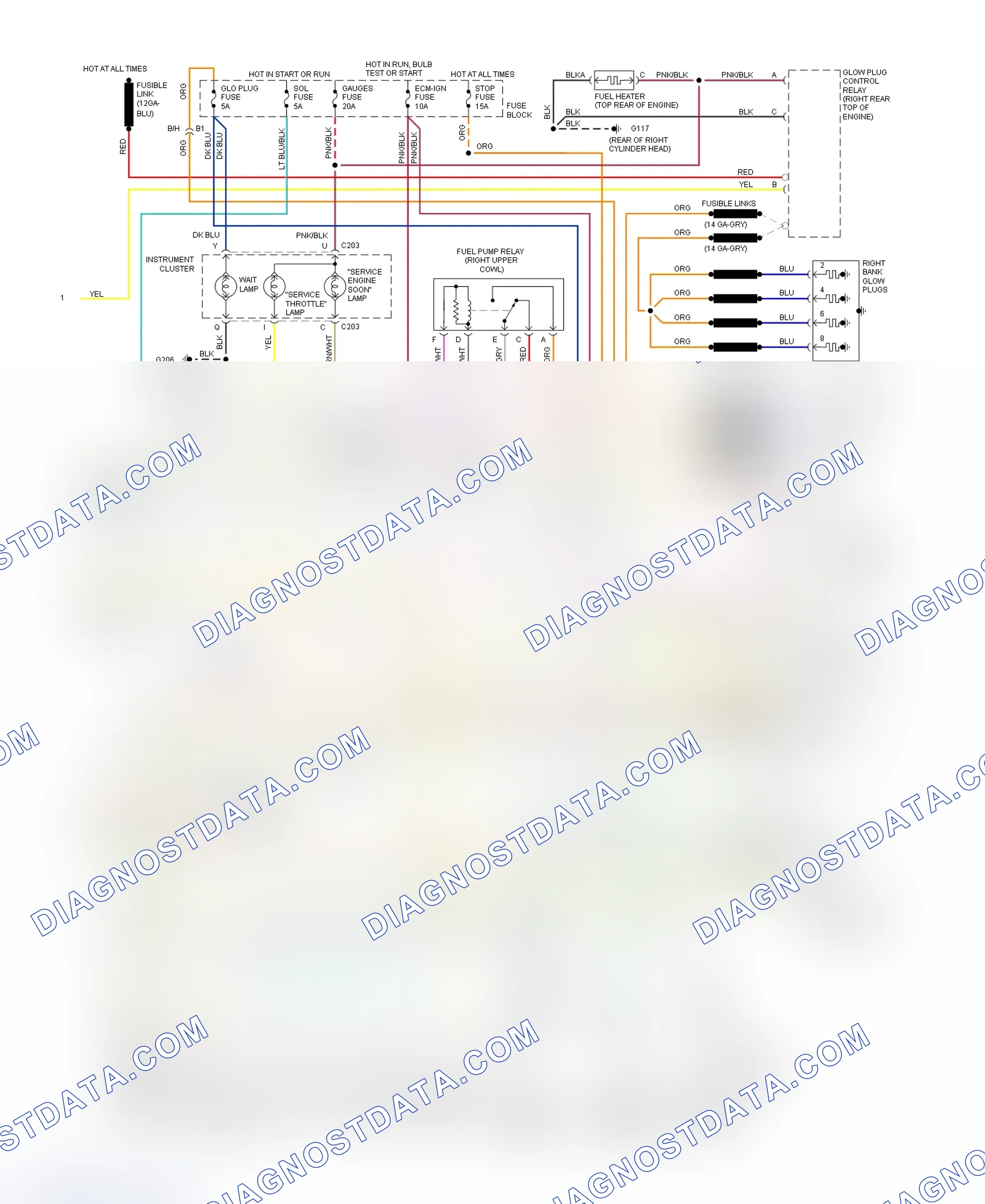Scheme 269: Wiring Diagram (Blazer, Pickup, Sierra, Suburban & Yukon - With 4L80-E - 2 Of 2)