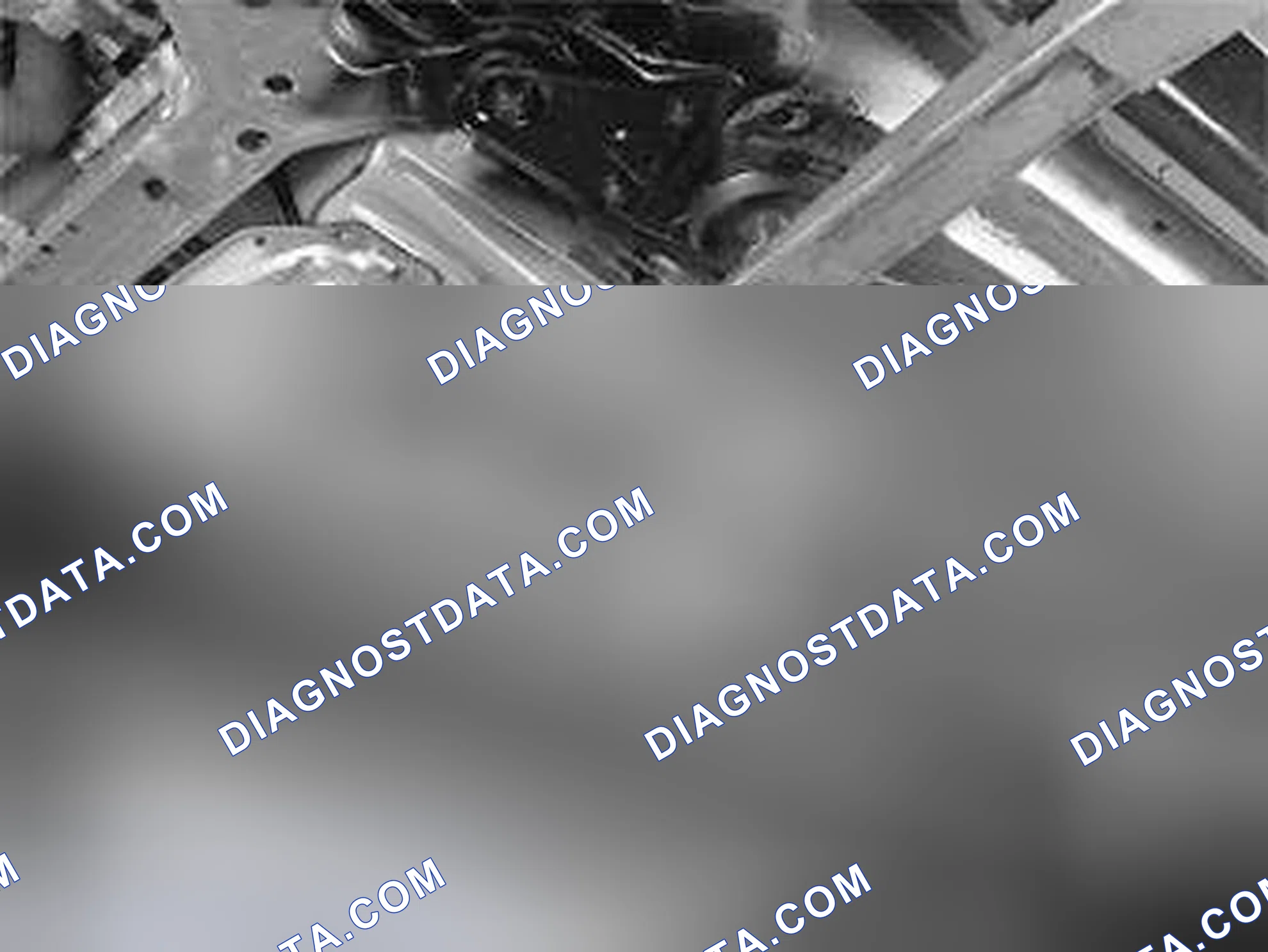 Scheme 1203: Installing the cross members on the bodywork