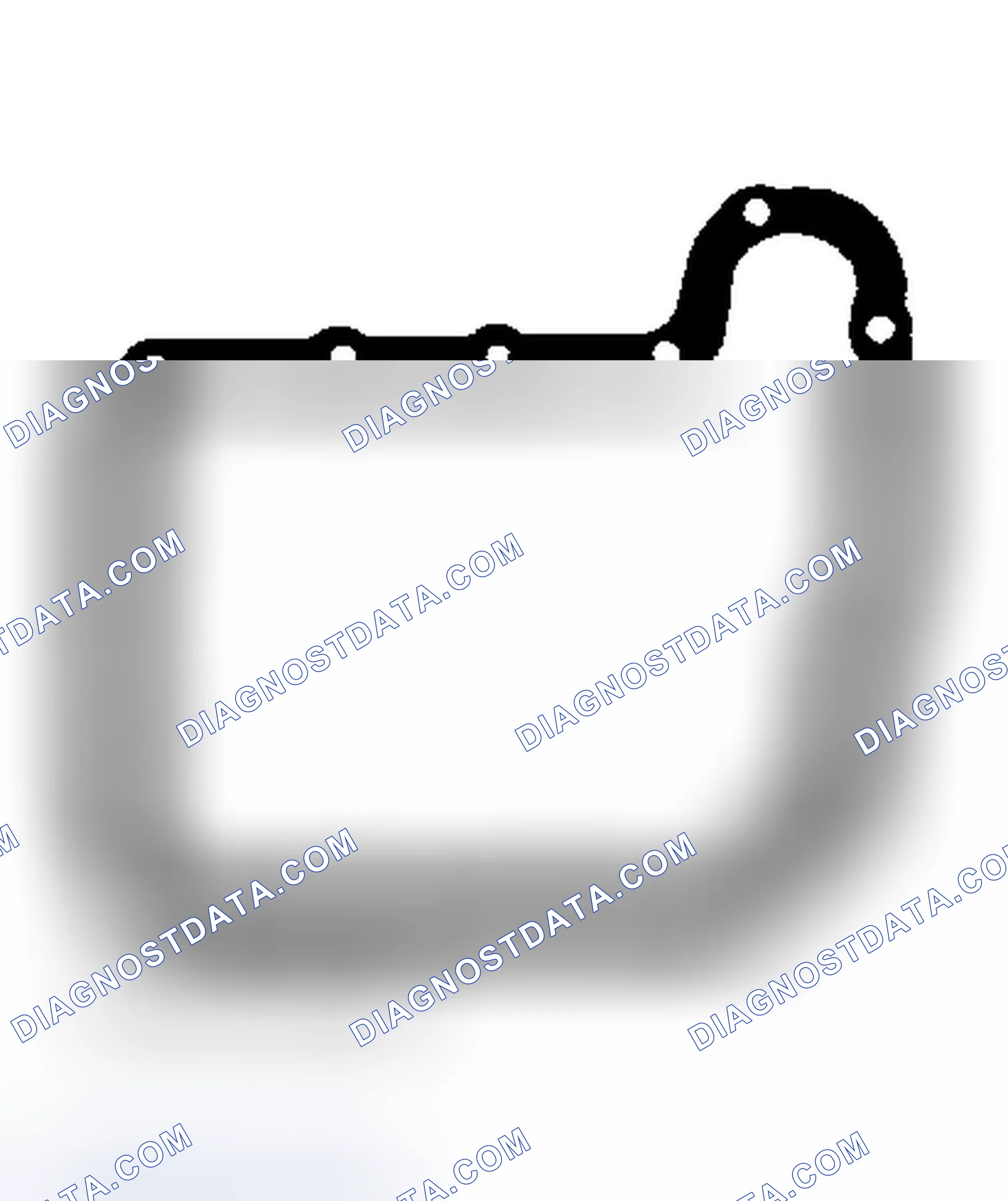 Scheme 93: Identifying Oil Pan Gasket (CD4E)