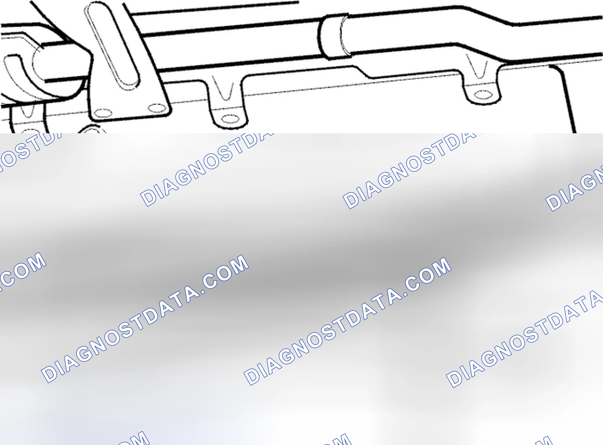 Scheme 331: Removing fuel line rail