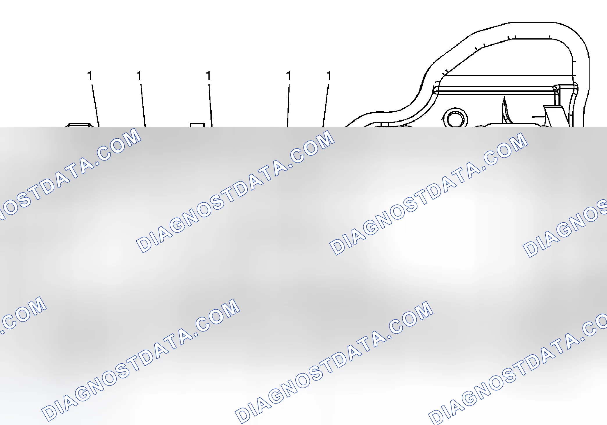 Scheme 438: Upper Oil Pan - Top View