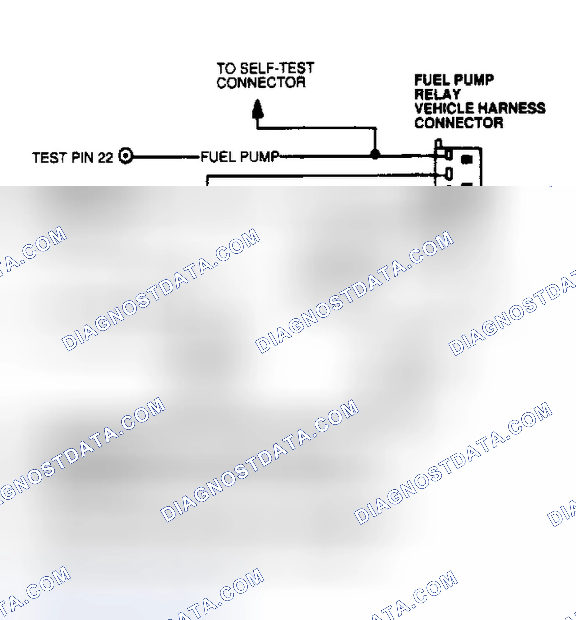 Scheme 57: Fuel Pump Monitor Ckt. Diagram (Escort & Tracer)
