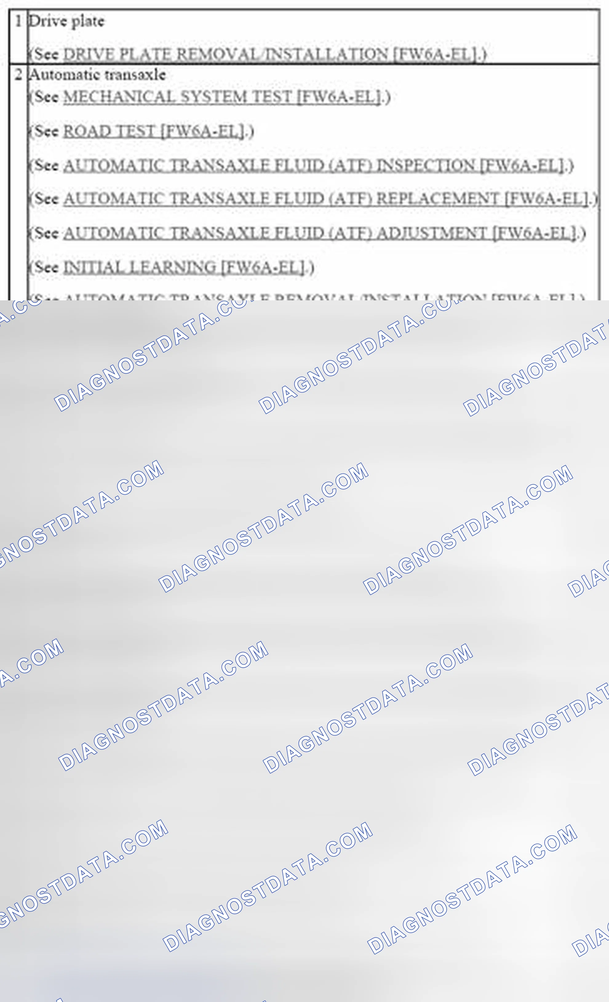 Scheme 349: Identifying Automatic Transaxle Components Location (2 Of 2)