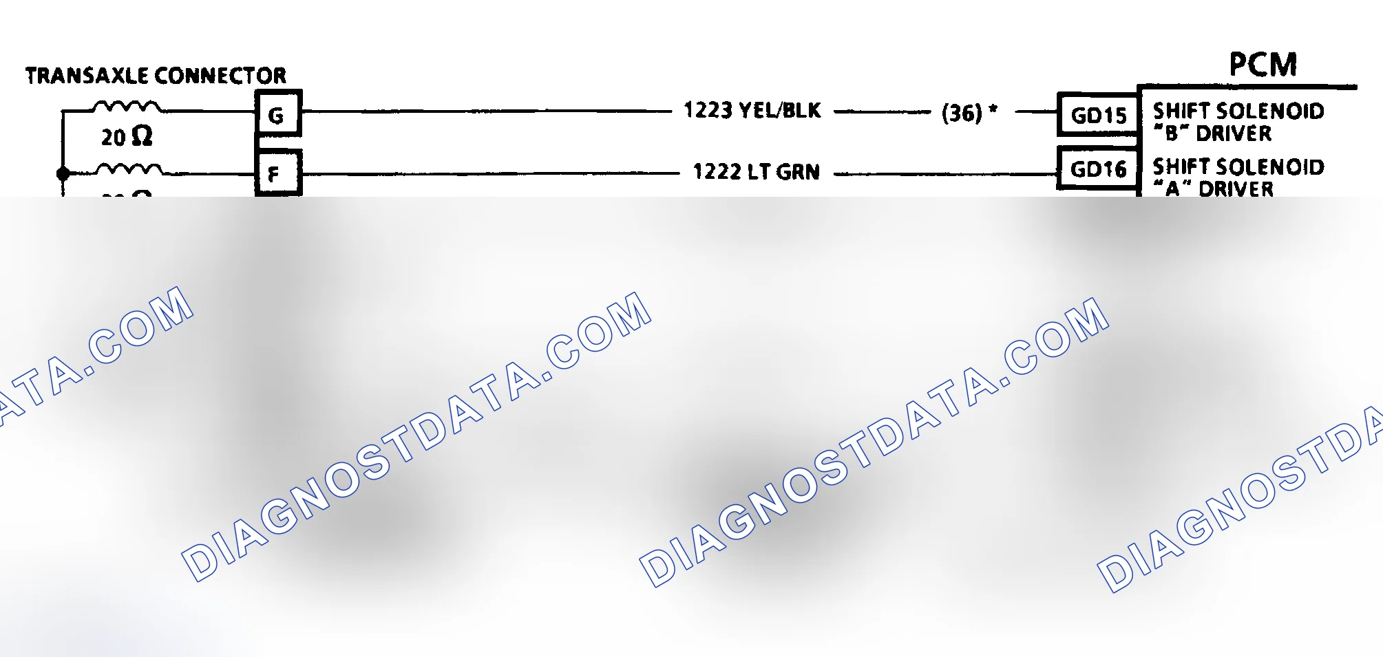 Scheme 186: CHART C-8A, TORQUE CONVERTER CLUTCH ELECTRICAL DIAGNOSIS - 1991 E BODY (EXCEPT ELDORADO) 3.8L PFI (V