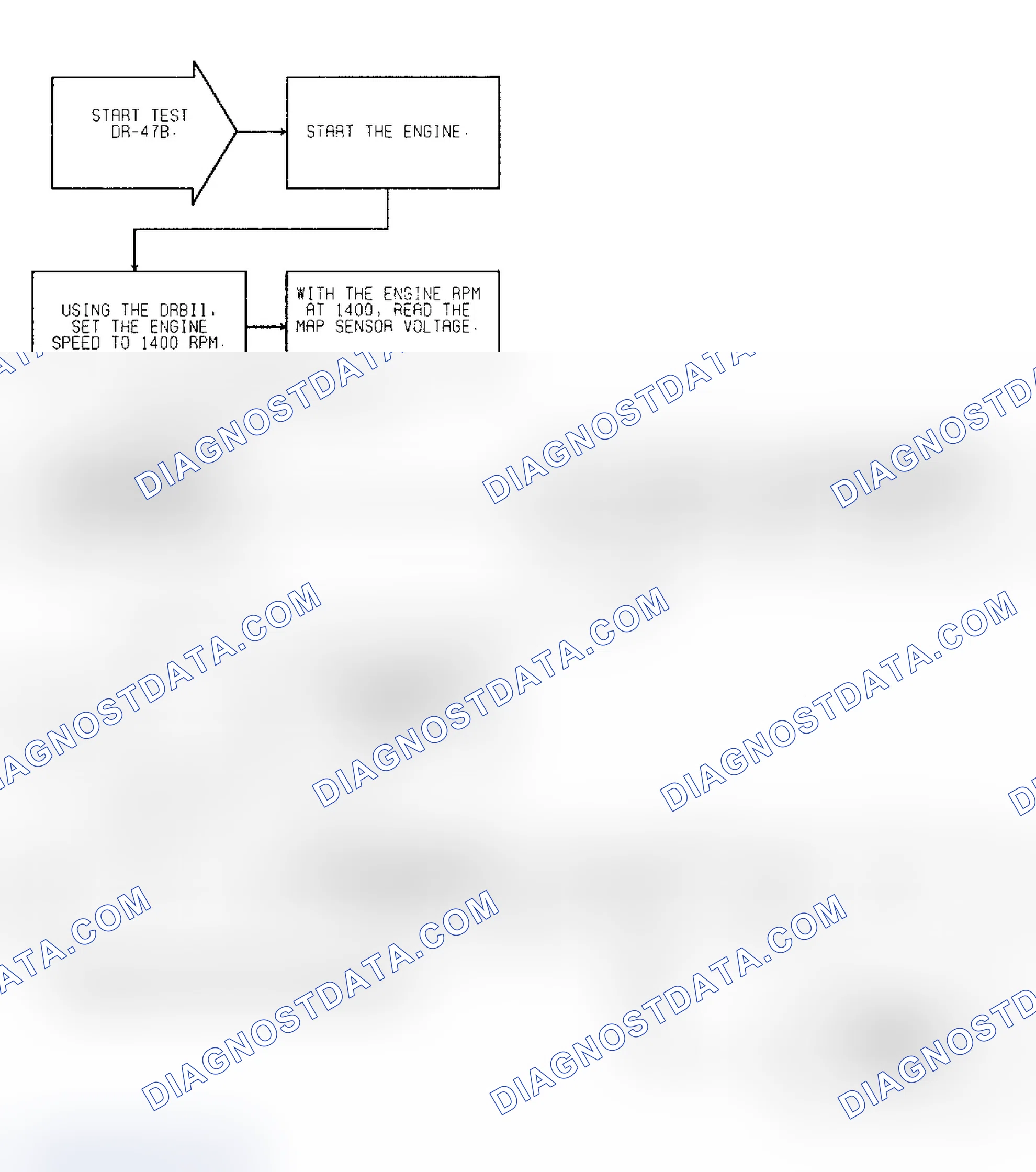 Scheme 55: Test DR-47B Intermittent Test for MAP Sensor Signal Change