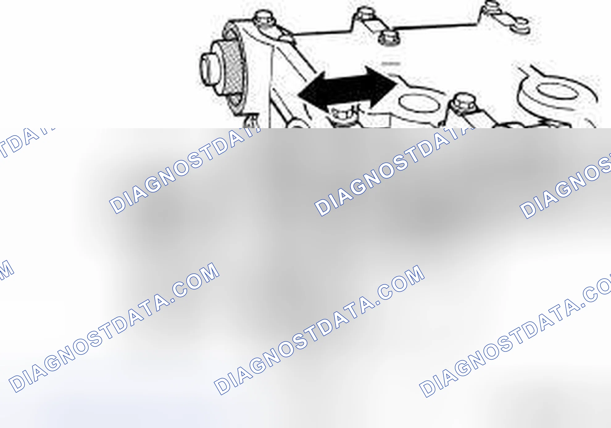 Scheme 42: STANDARD PROCEDURE - MEASURING CAMSHAFT END PLAY