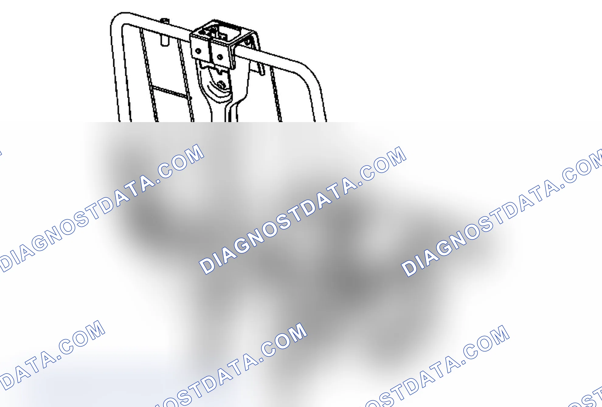 Scheme 5: Rear Seat Center Buckle Side Belt Replacement (with Split Bench Seat)