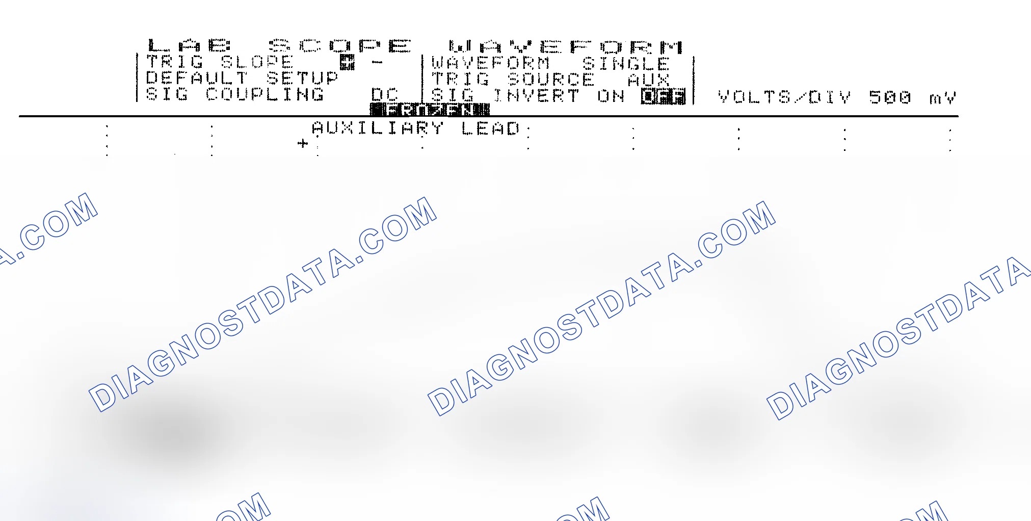 Scheme 14: Single Injector w/Excessive Current Flow - Current Pattern
