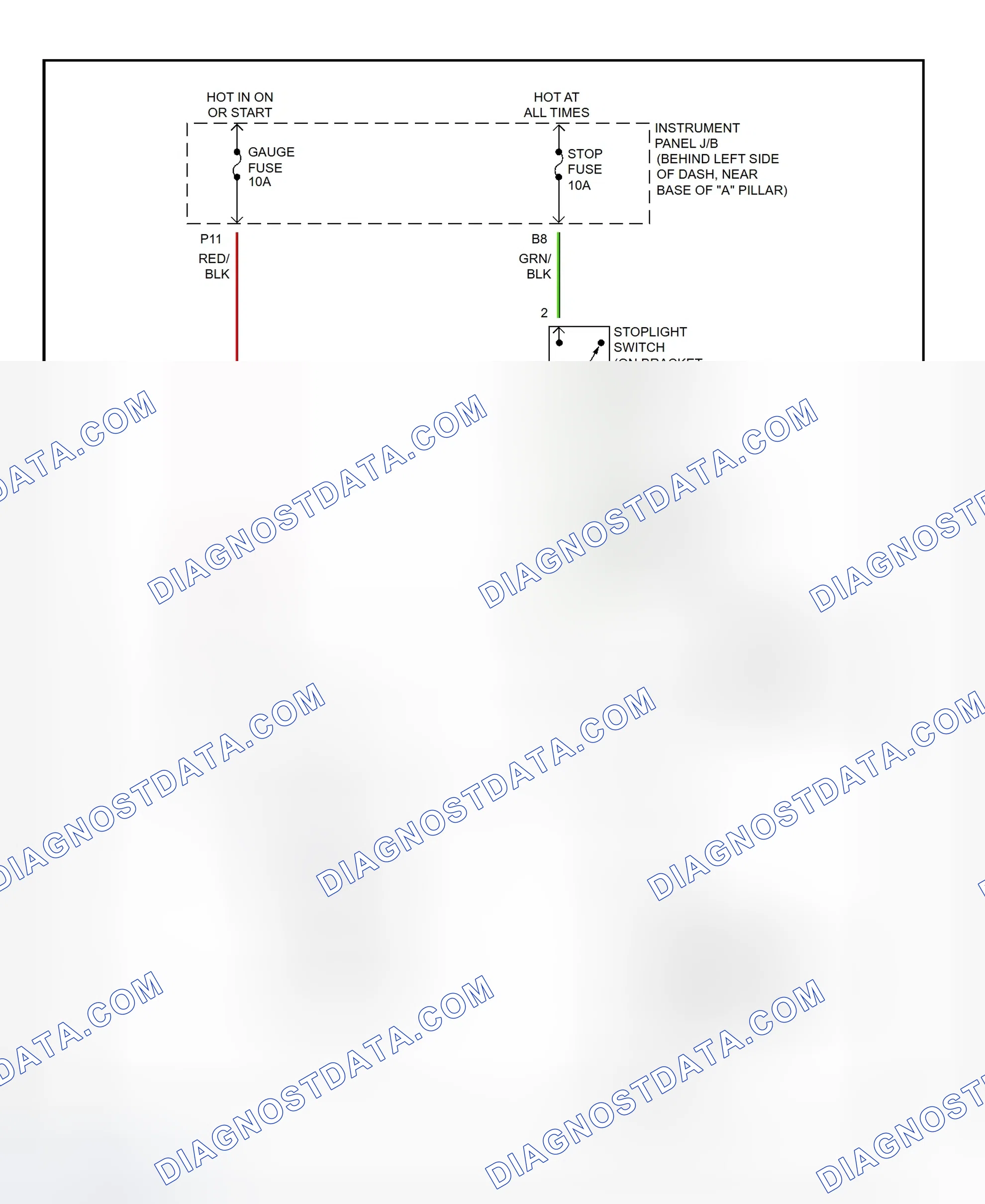 Scheme 322: Shift Interlock System Wiring Diagram (2002 - Toyota ECHO)