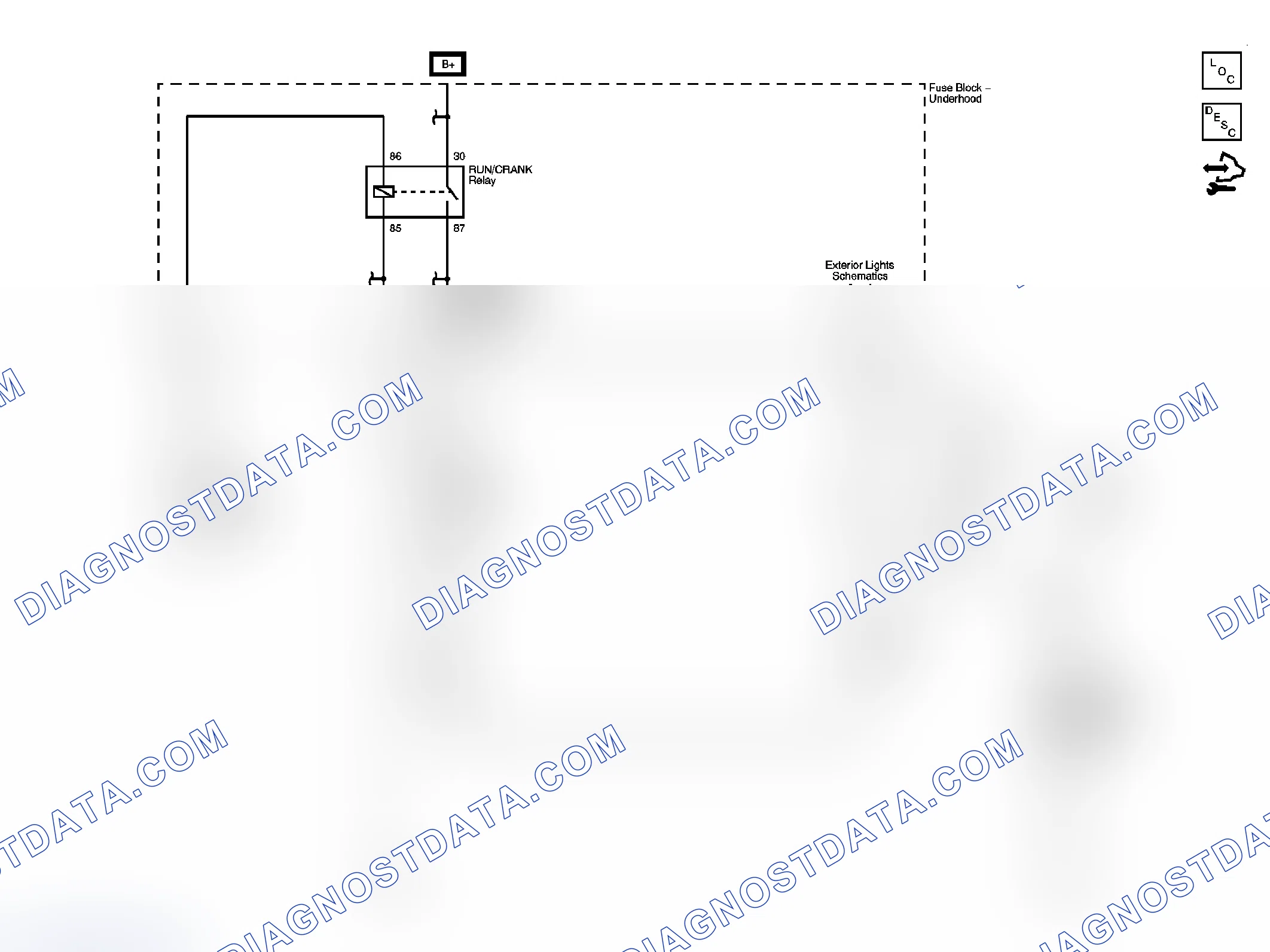 Scheme 543: Shift Lock Control Schematics