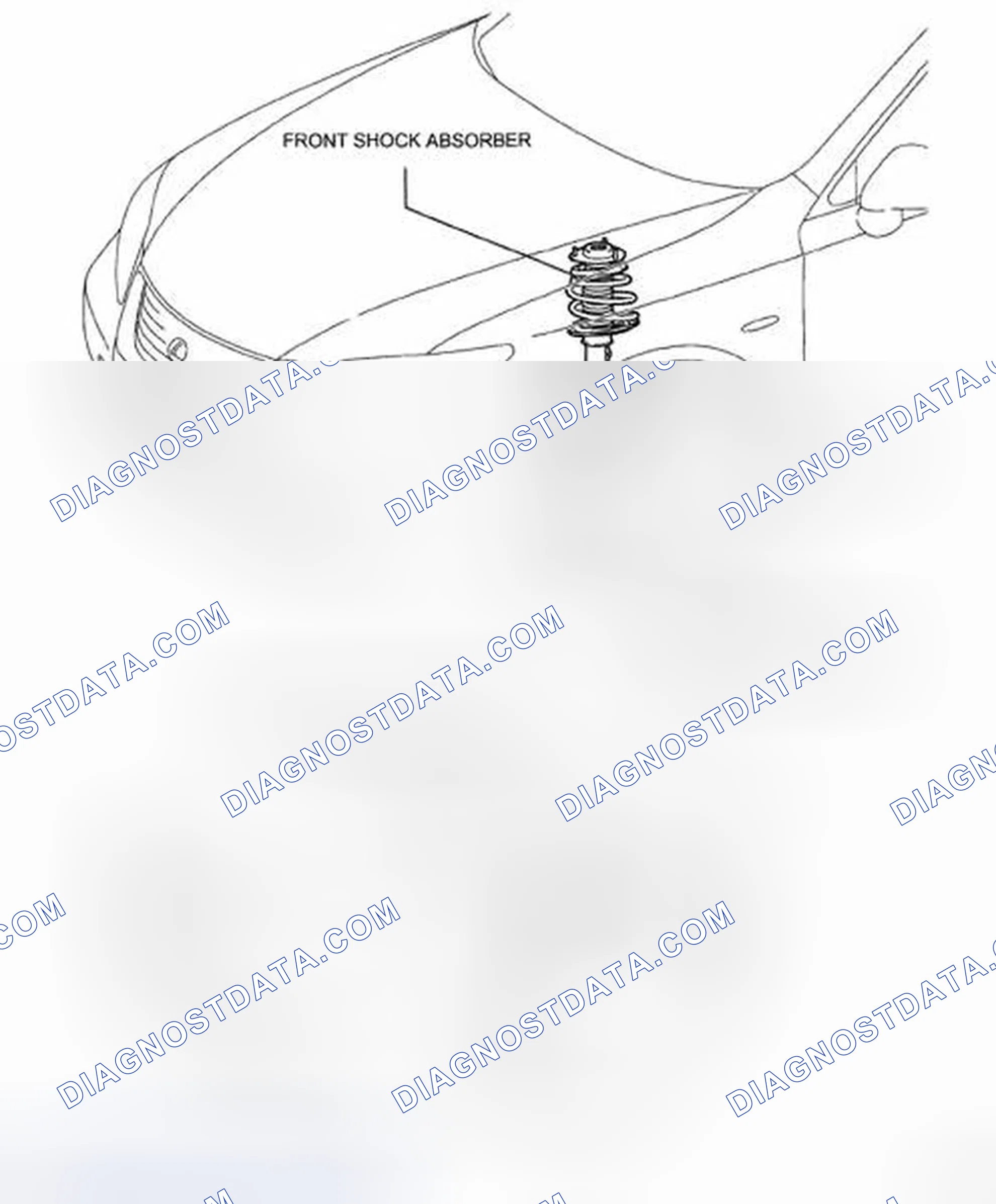 Fig. 1: Identifying Suspension System Parts Location (1 Of 2)