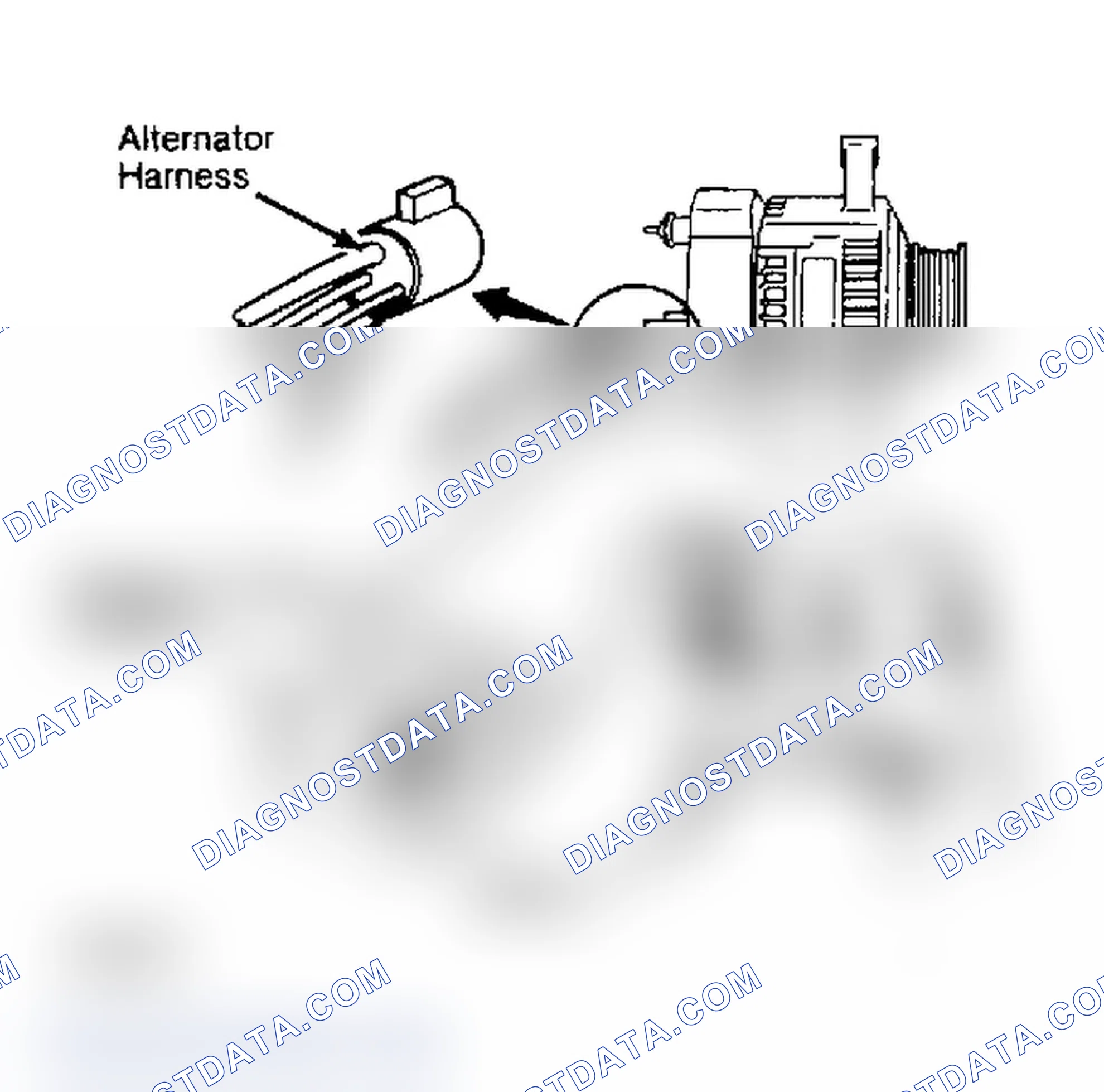 Scheme 2: Alternator Output Test (With IC Voltage Regulator)