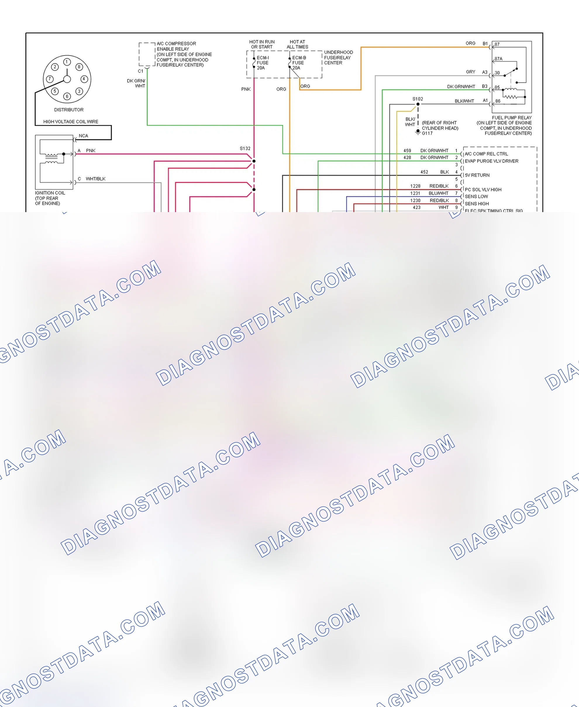 Scheme 69: PCM Wiring Diagram (Chevy Express & Savana - 7.4L - 4 Of 4)
