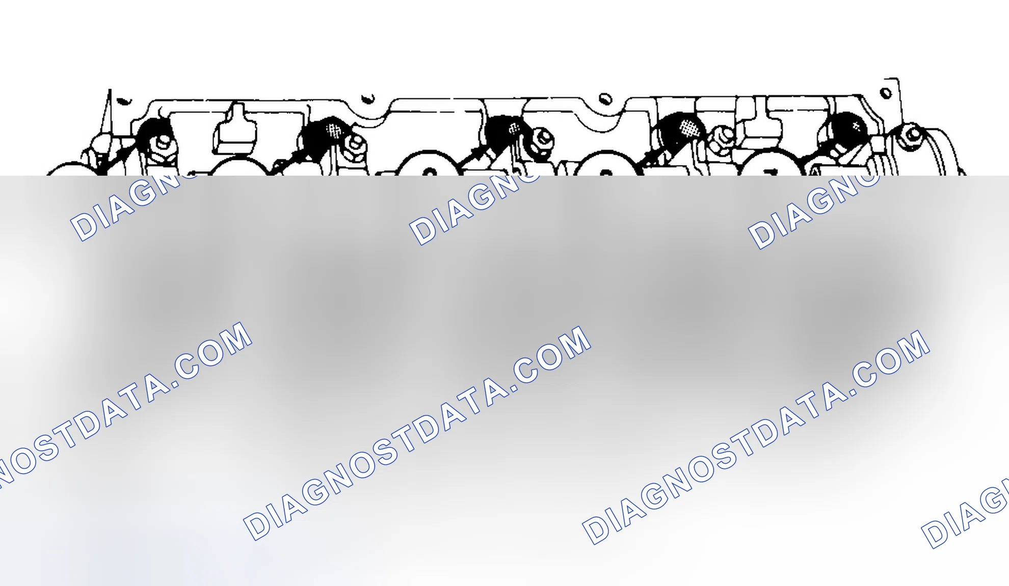 Scheme 7: Typical Cylinder Head Tightening or Loosening Sequence