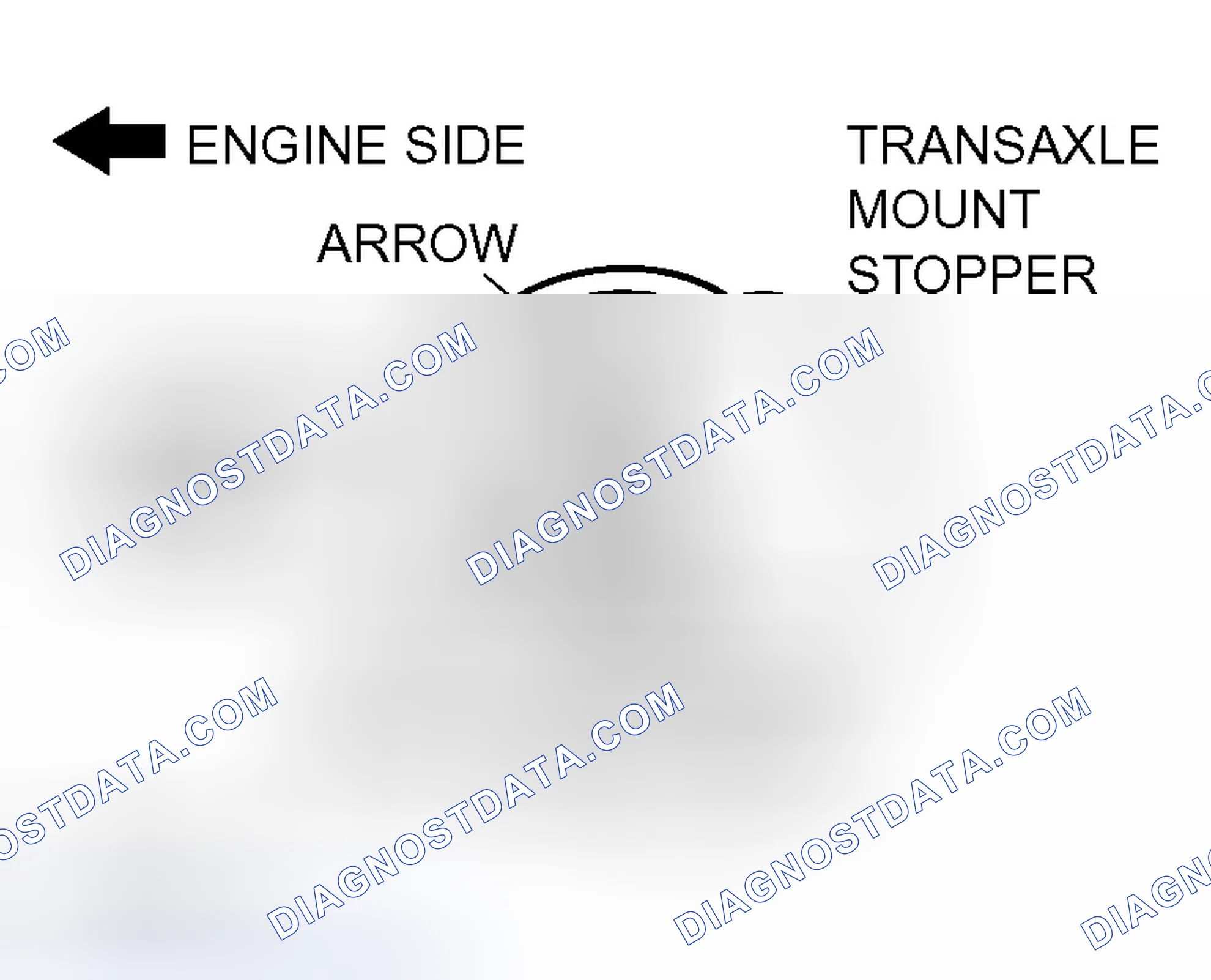 Scheme 31: >>A<< TRANSAXLE MOUNT STOPPER INSTALLATION