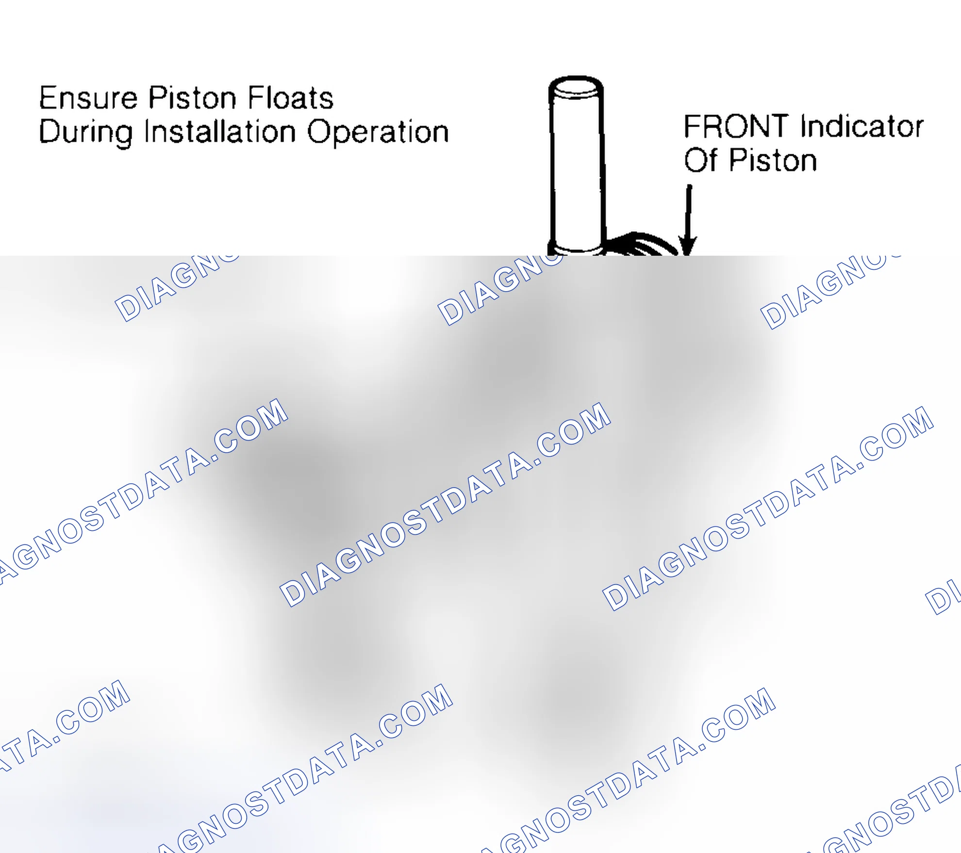 Scheme 12: Installing Typical Piston Pin