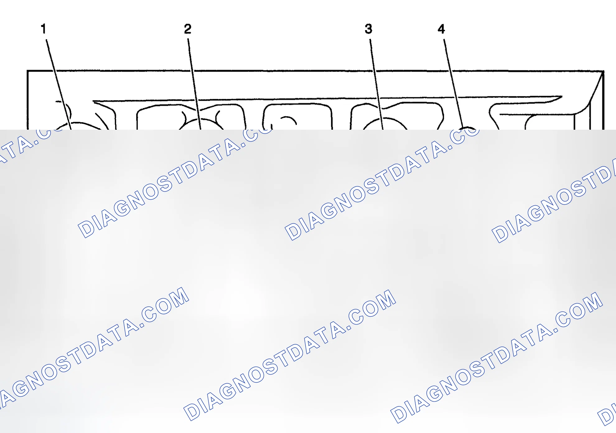 Scheme 810: Cylinder Head - Front View