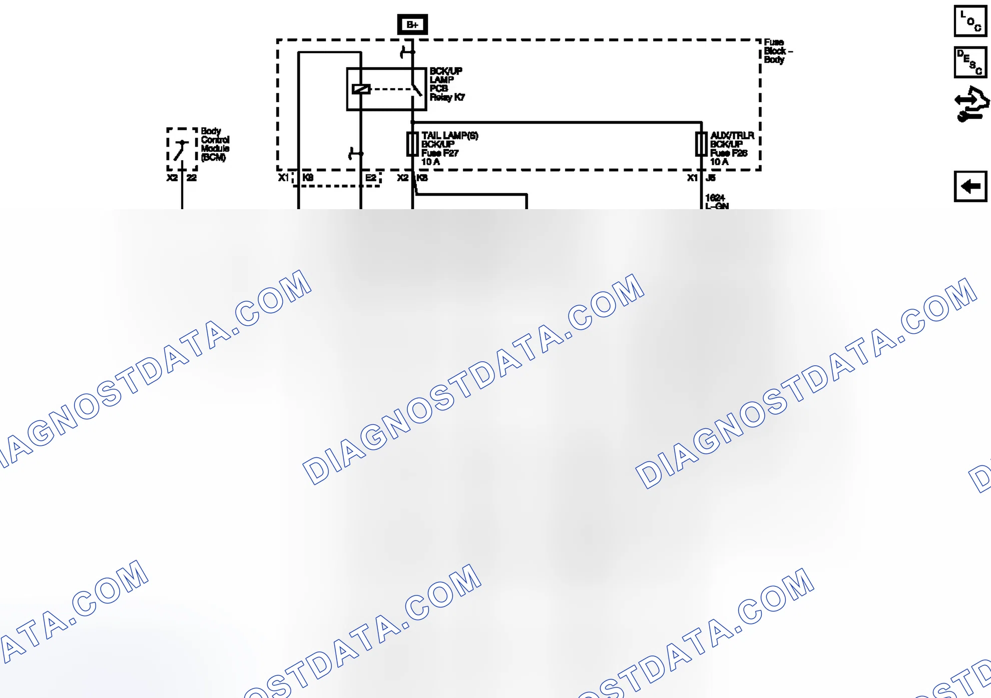 Scheme 8: Backup Lamps and Backup Alarm