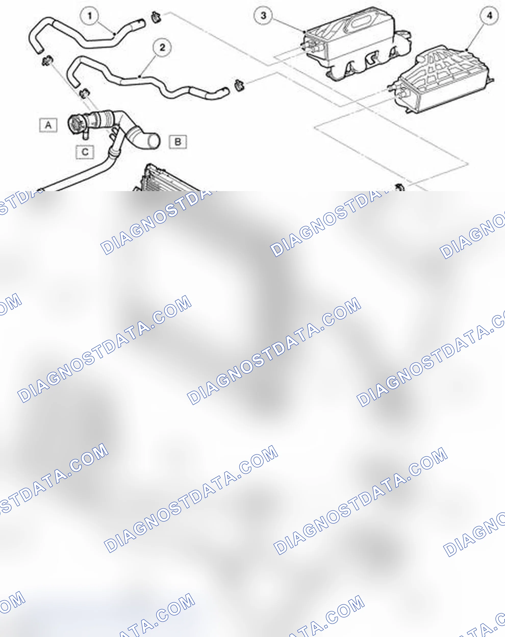 Scheme 3: COOLING SYSTEM COMPONENT LAYOUT SHEET 3 OF 3