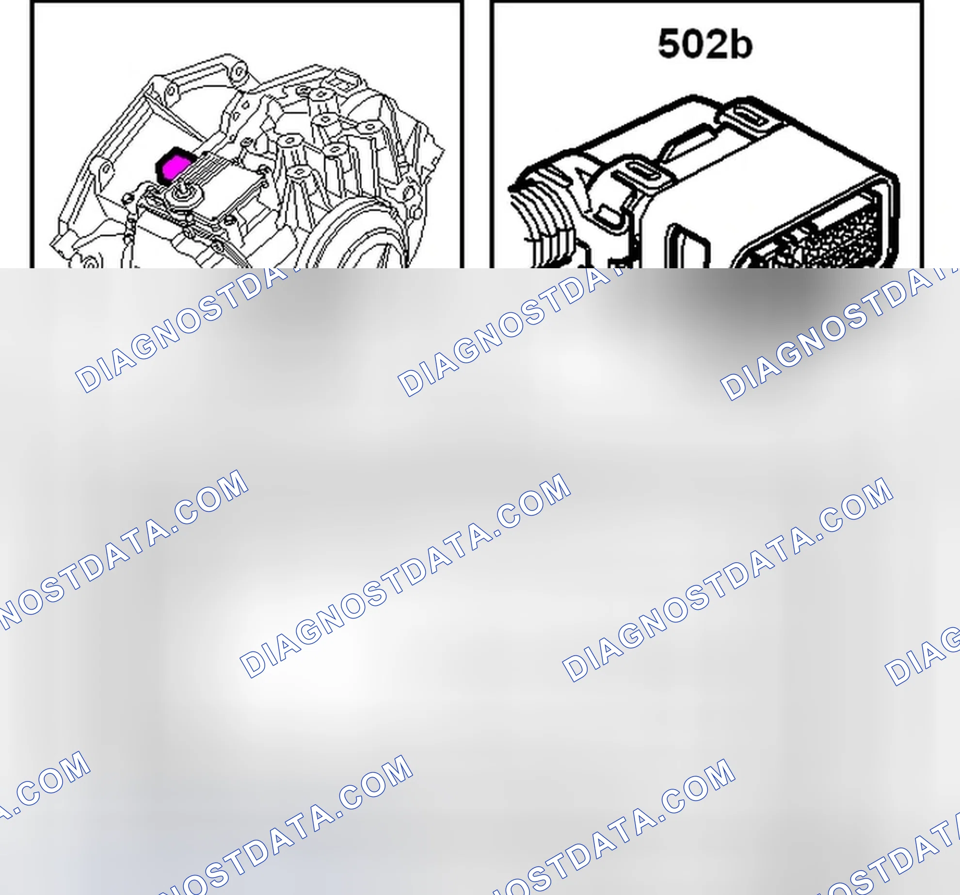 Scheme 81: TCM control module, AF40 (502b)