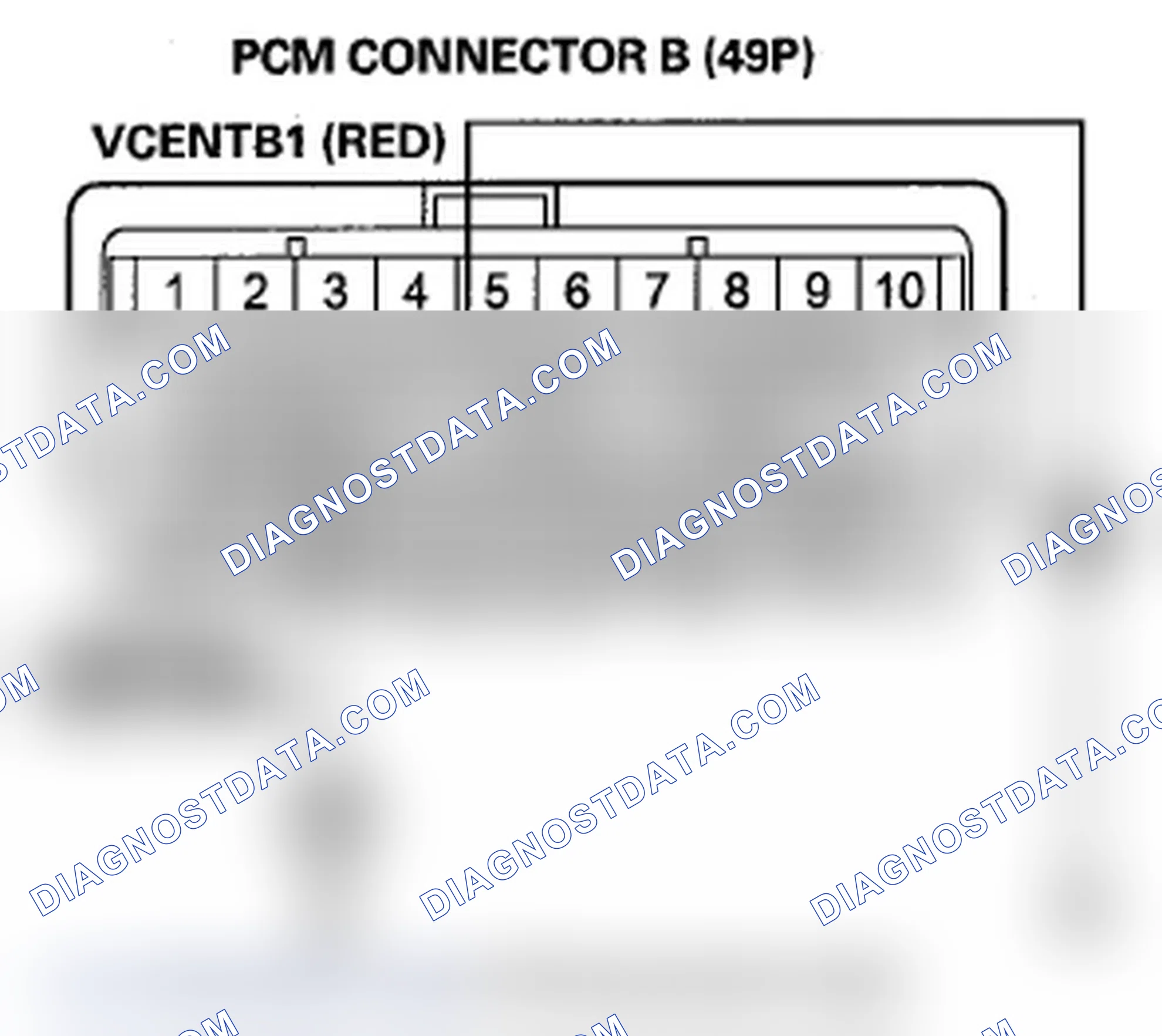 Scheme 122: DTC P2245: Rear A/F Sensor (Bank 1, Sensor 1) VCENT Circuit Low Voltage; DTC P2249: Front A/F Sensor